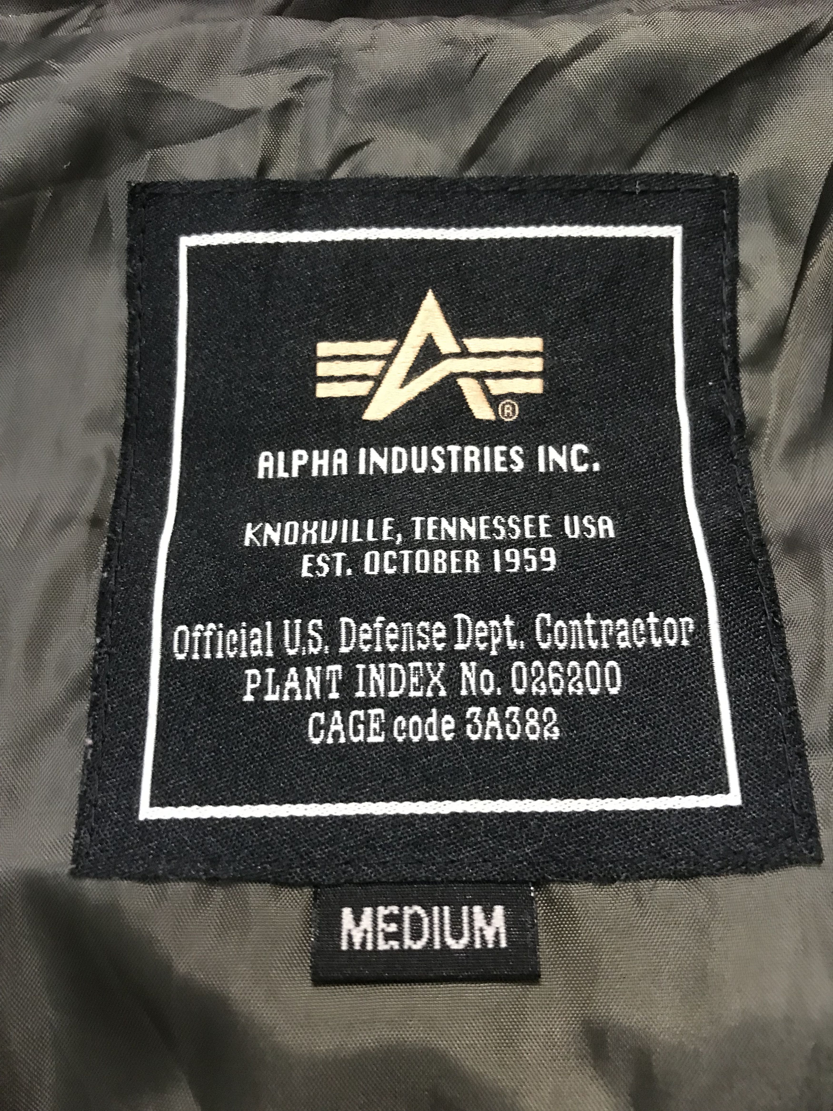 Alpha Industries Alpha Industries Quilted Army Jacket Size US M / EU 48-50 / 2 - 9 Thumbnail
