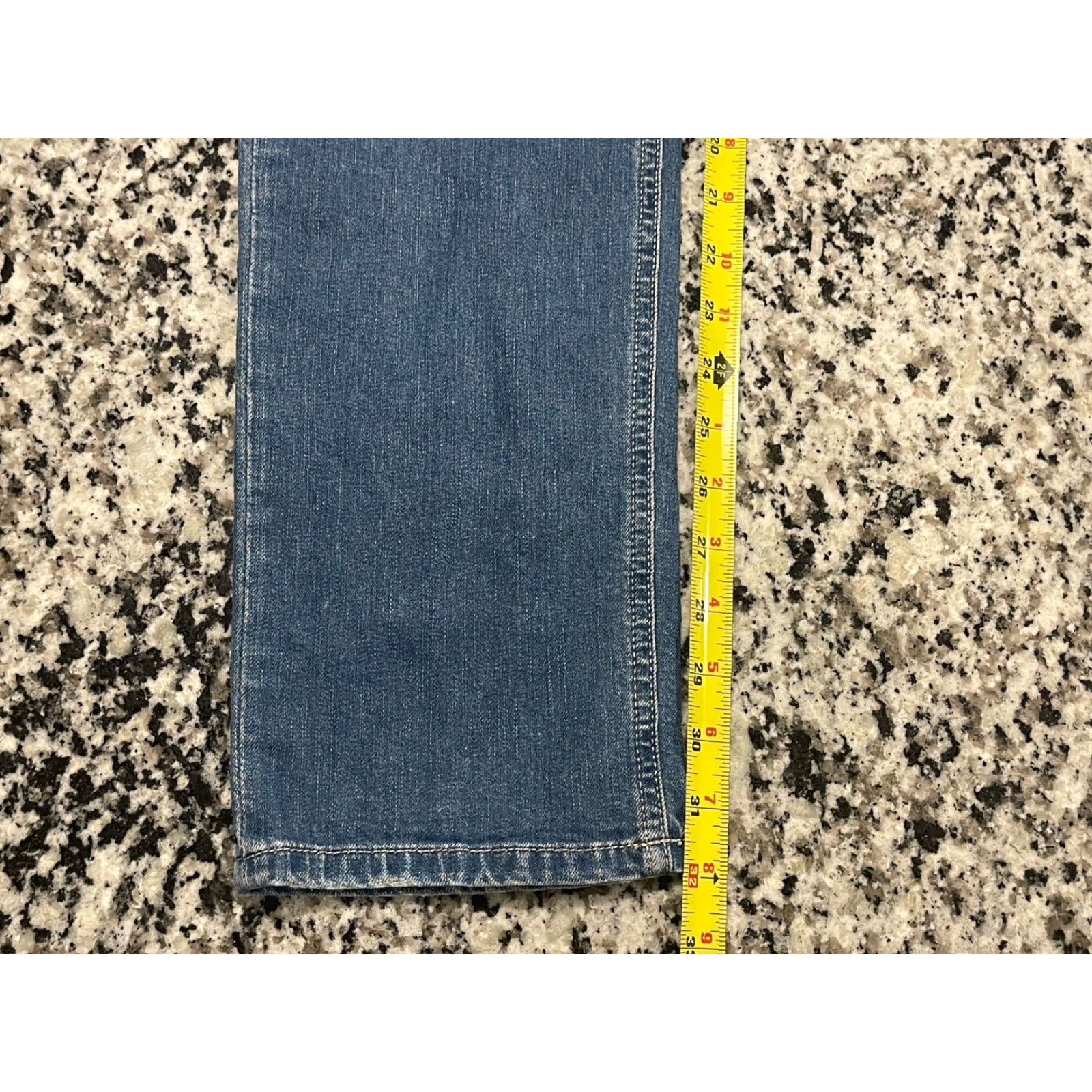 Diesel Diesel BELTHER Jeans Mens Slim Straight Blue 31x32 Denim 100% Cotton Distressed Casual Size US 31 - 6 Thumbnail