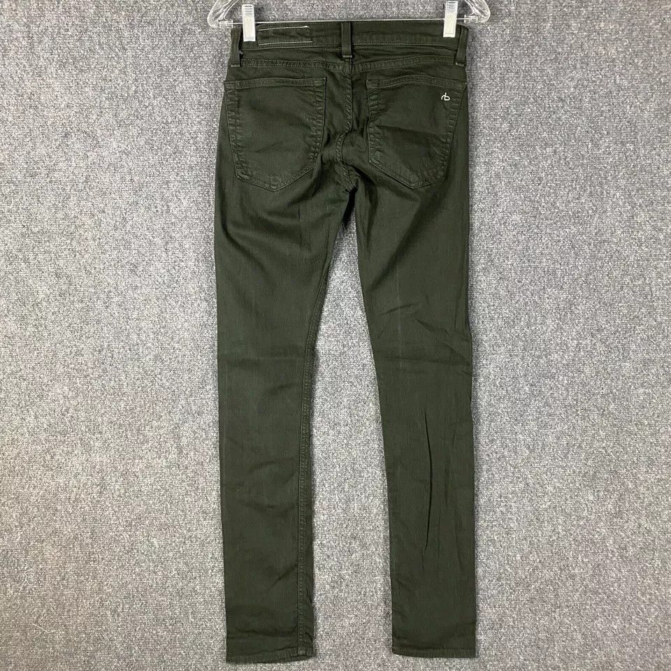 Rag & Bone Rag & Bone Jeans Women's Size 24 The Dre Green Denim Size 28" / US 6 / IT 42 - 7 Thumbnail