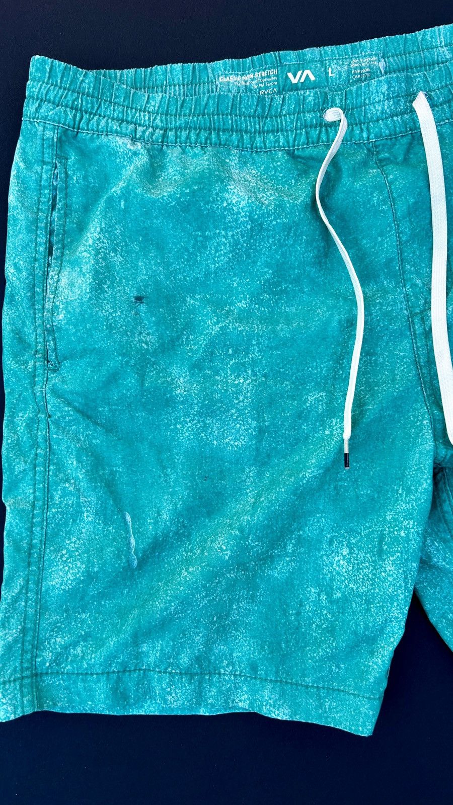 RVCA RVCA - Men’s teal board shorts Size US 34 / EU 50 - 2 Thumbnail
