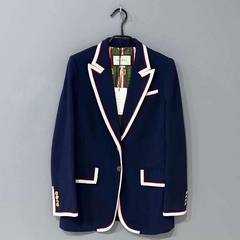 Gucci Gucci Single-breasted college-style suit 2506-Nextarrow Size S / US 4 / IT 40 - 1 Thumbnail