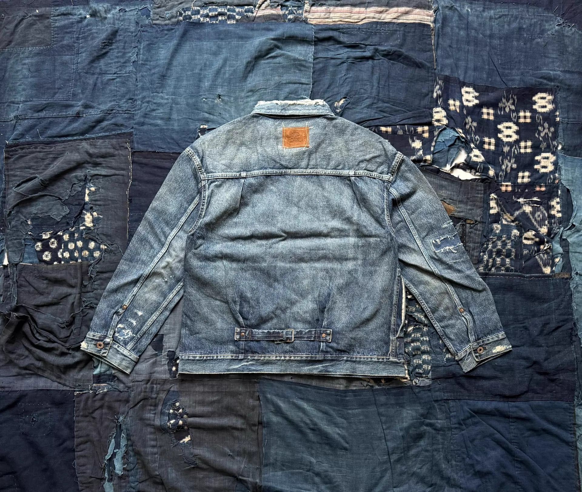Madness MADNESS 24AW AGING TYPE-I Denim WASHED DESTROYED JAPAN JKT Size US M / EU 48-50 / 2 - 3 Thumbnail