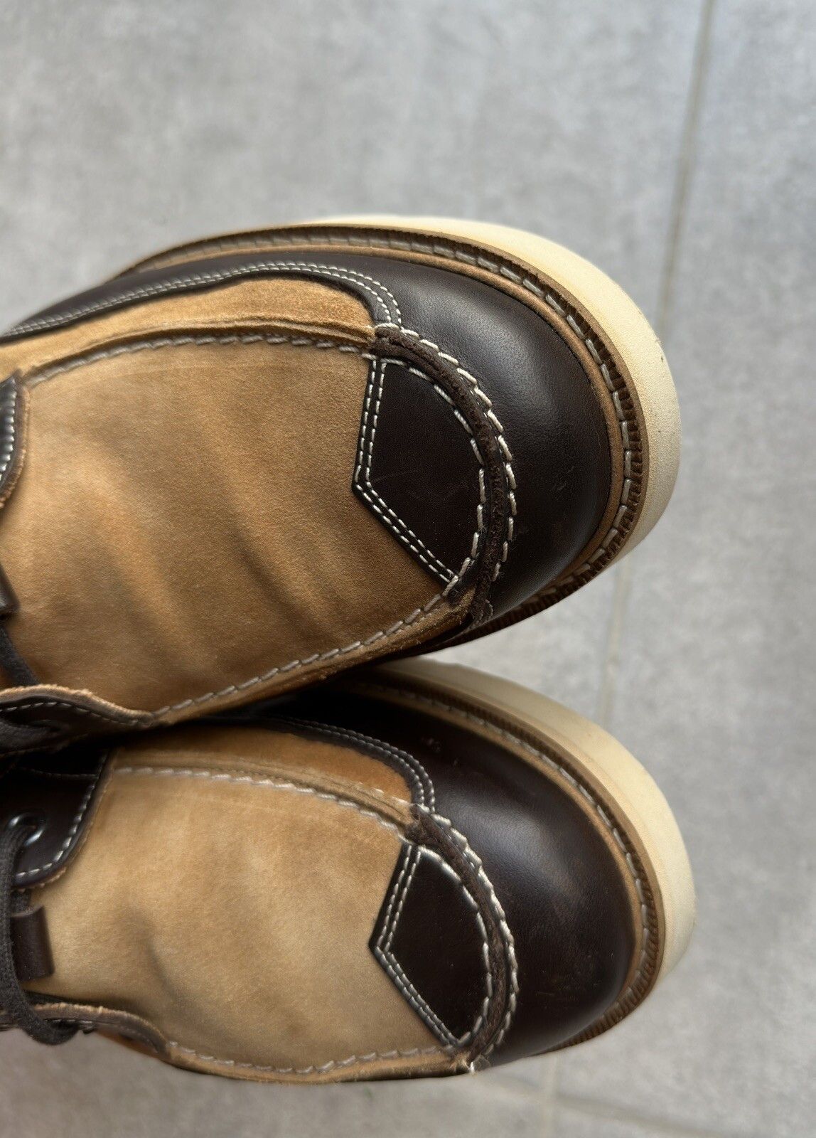 Paul Smith Paul Smith Mens Vibram Morflex Suede Leather Boots size UK-9 Size US 10 / EU 43 - 13 Thumbnail
