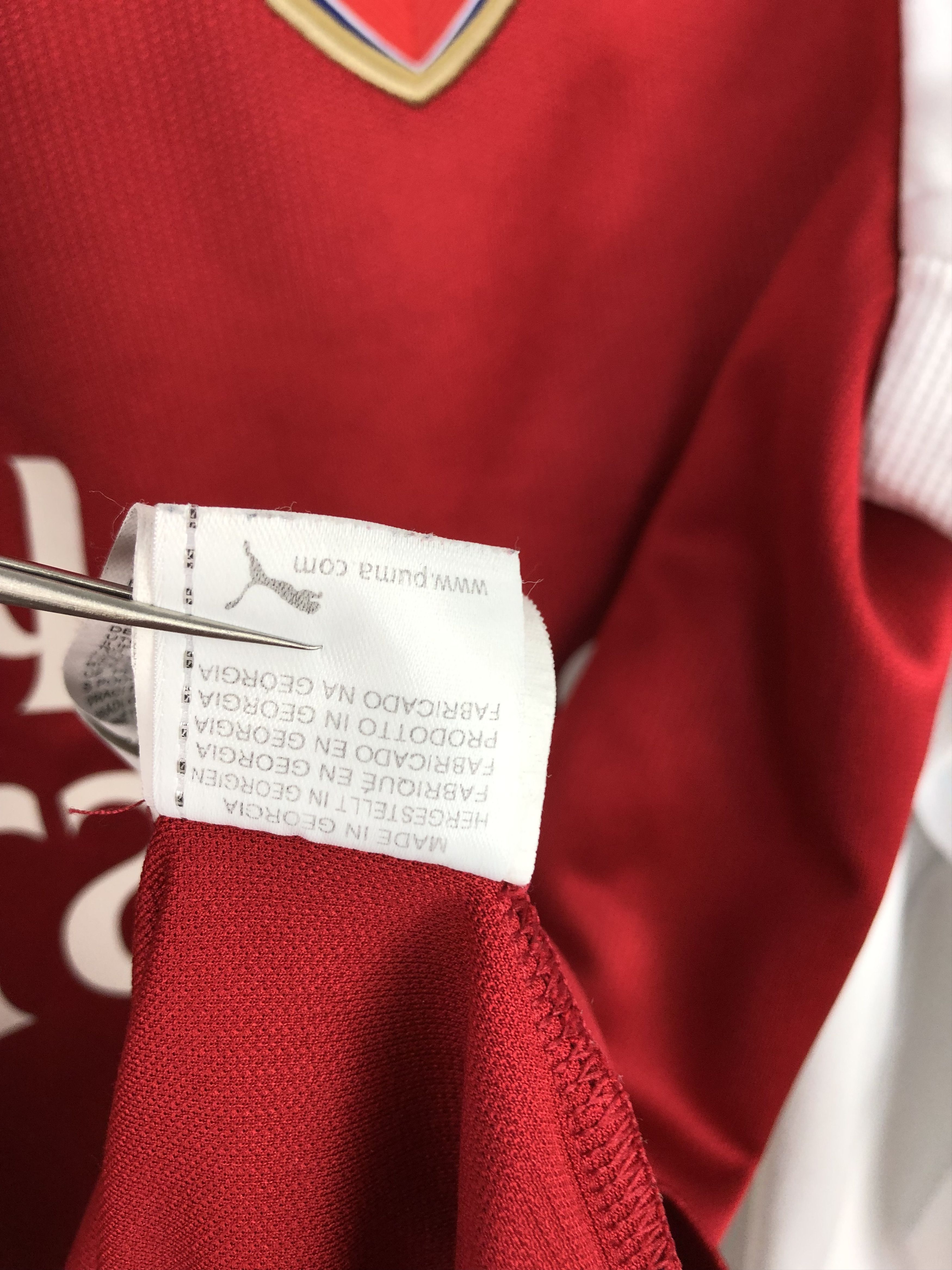 Other Arsenal football shirt Soccer Long Sleeve Jersey Tee Hype Size US M / EU 48-50 / 2 - 12 Thumbnail