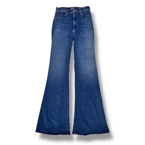 MOTHER Mother Denim Hustler Roller Heel Jeans High Rise, Flare 70s Size 27" / US 4 / IT 40 - 2 Thumbnail