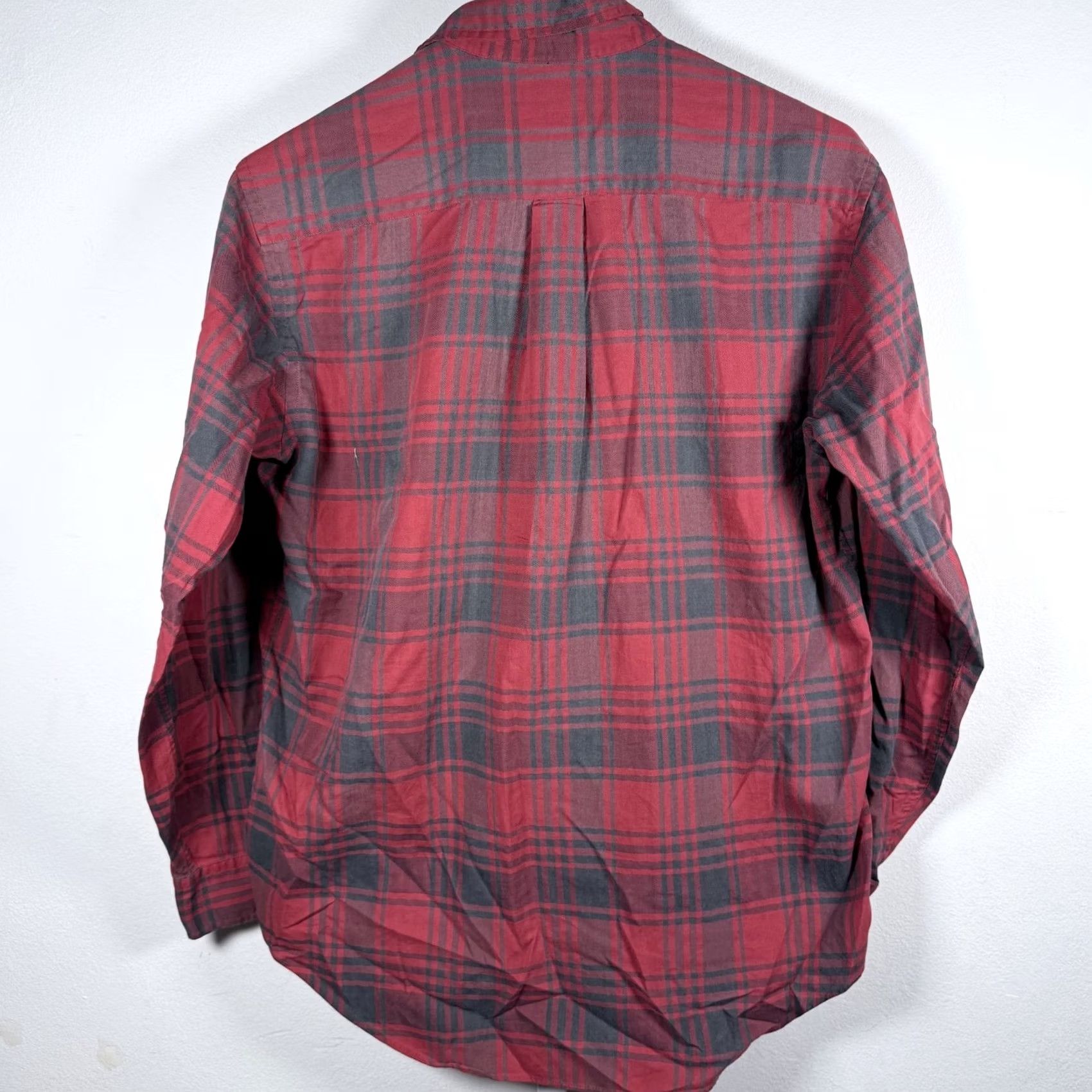 Vintage VNTG L.L.Bean Shirt Red Plaid Button Long Sleeve Pockets Classic - LT Mens Size US L / EU 52-54 / 3 - 2 Thumbnail