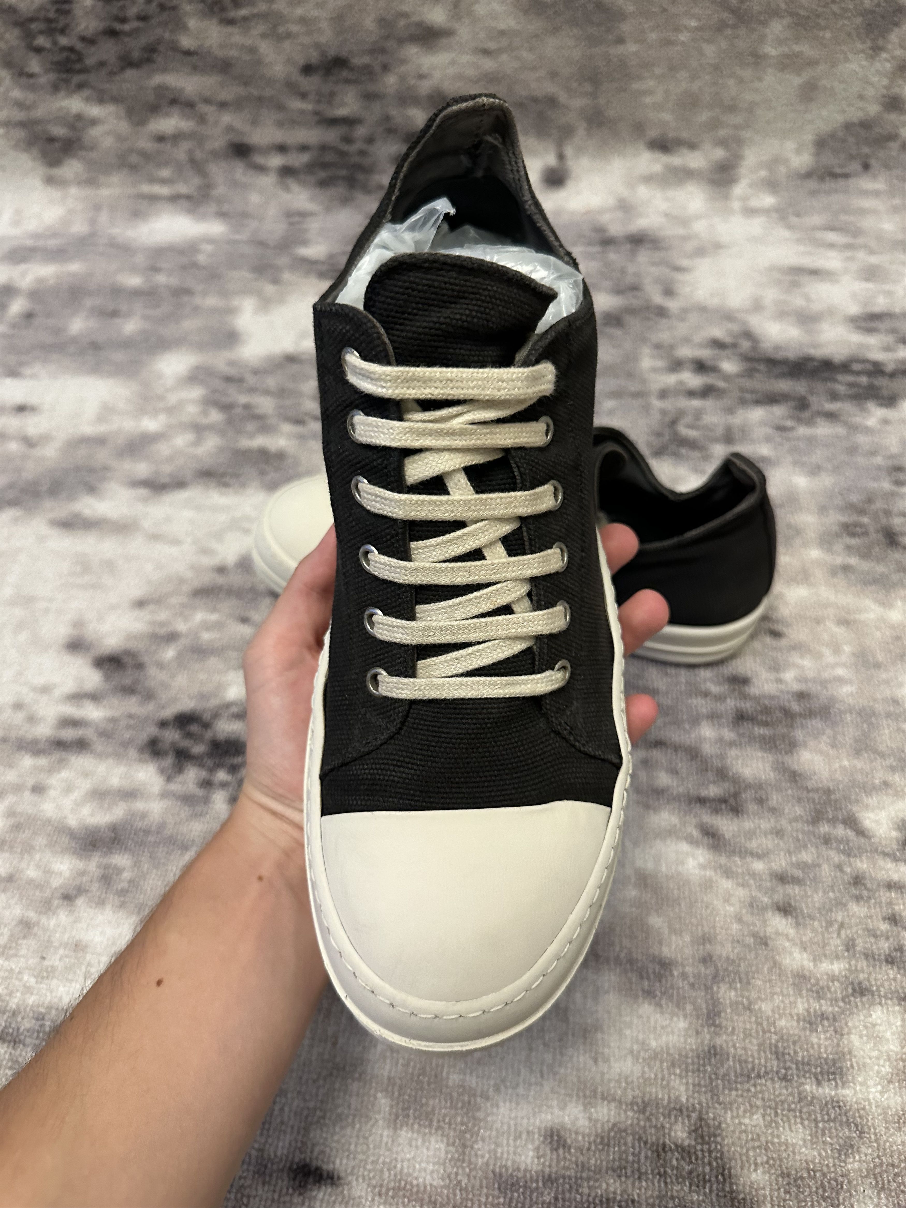 Rick Owens Rick Owens Ramones Low Black Size US 9 / EU 42 - 6 Thumbnail