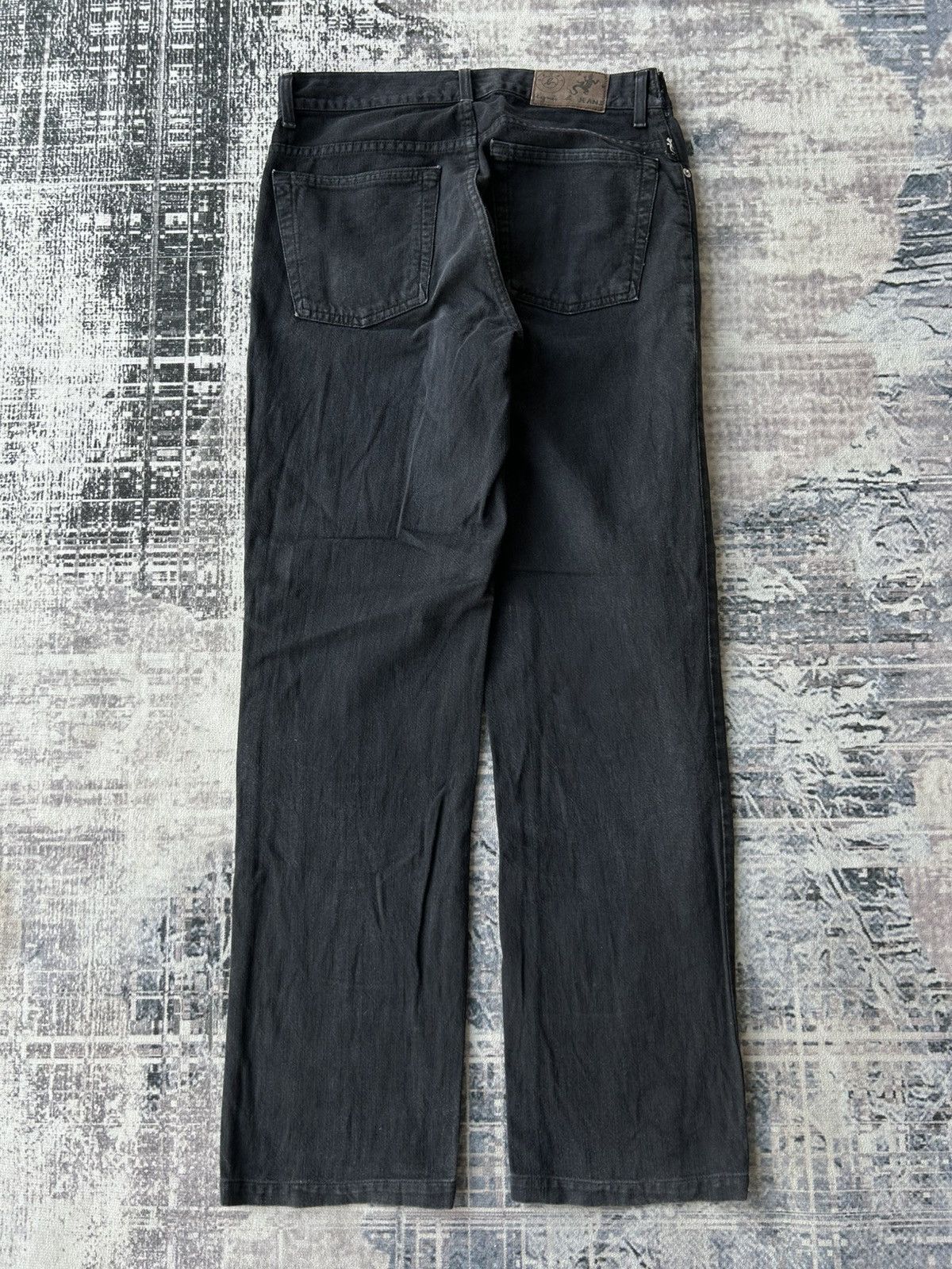 agnes b. Agnes.b Black Plain Jeans Size US 29 - 2 Thumbnail
