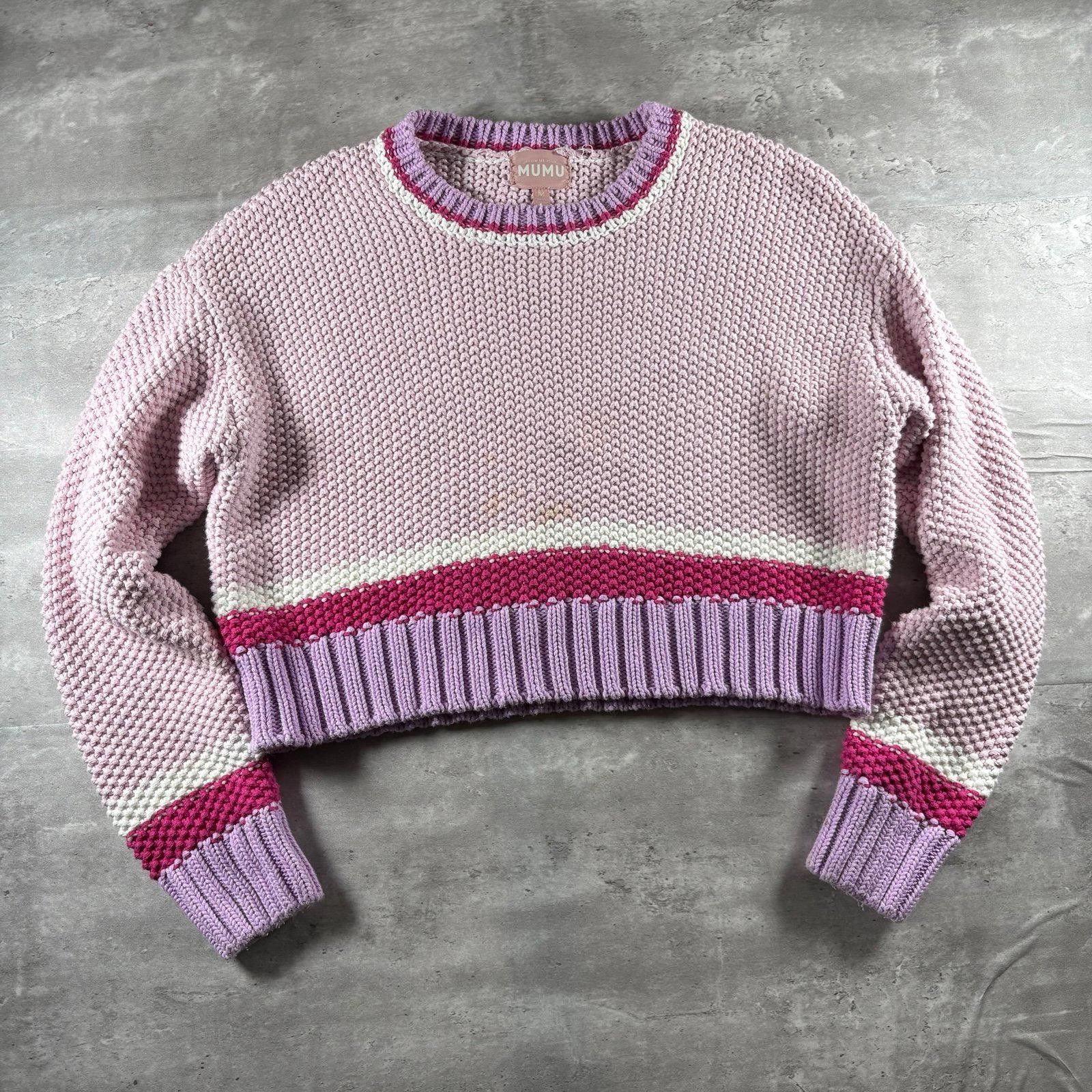 Muubaa Pink MUMU knit sweater Size M / US 6-8 / IT 42-44 - 8 Thumbnail