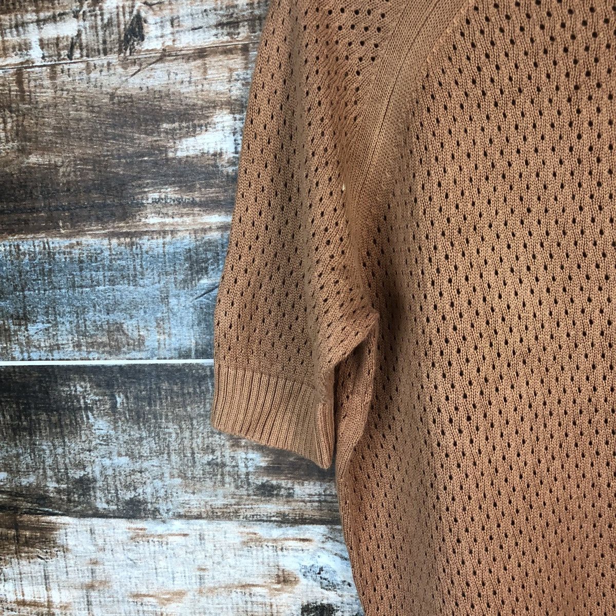 Undercover × Uniqlo Uniqlo X Undercover Brown Knitwear crochet #A1847 Size L / US 10 / IT 46 - 7 Thumbnail