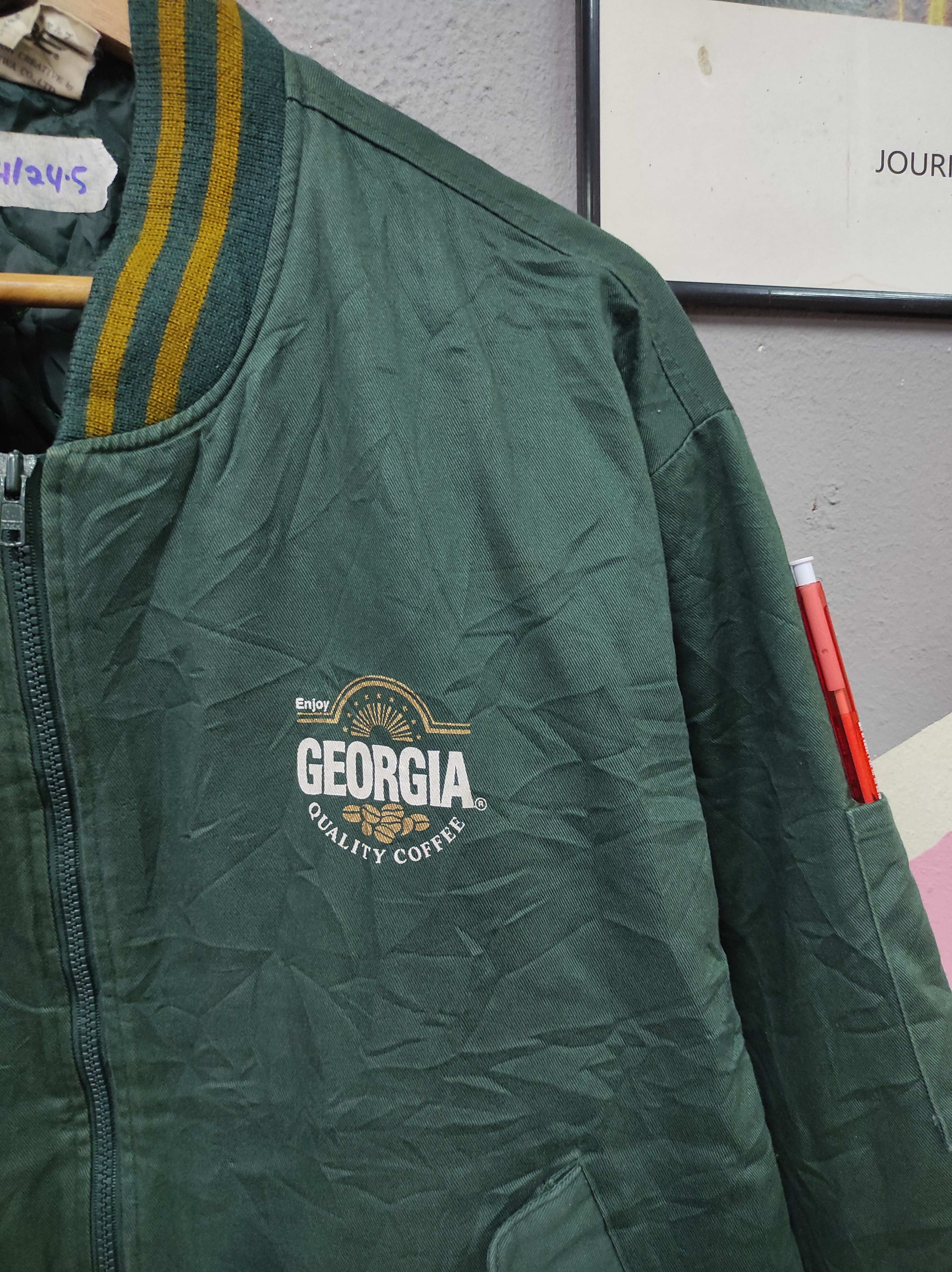 Coca Cola × Japanese Brand × Vintage GEORGIA COCA COLA COMPANY VTG BOMBER JACKET Size US M / EU 48-50 / 2 - 5 Thumbnail
