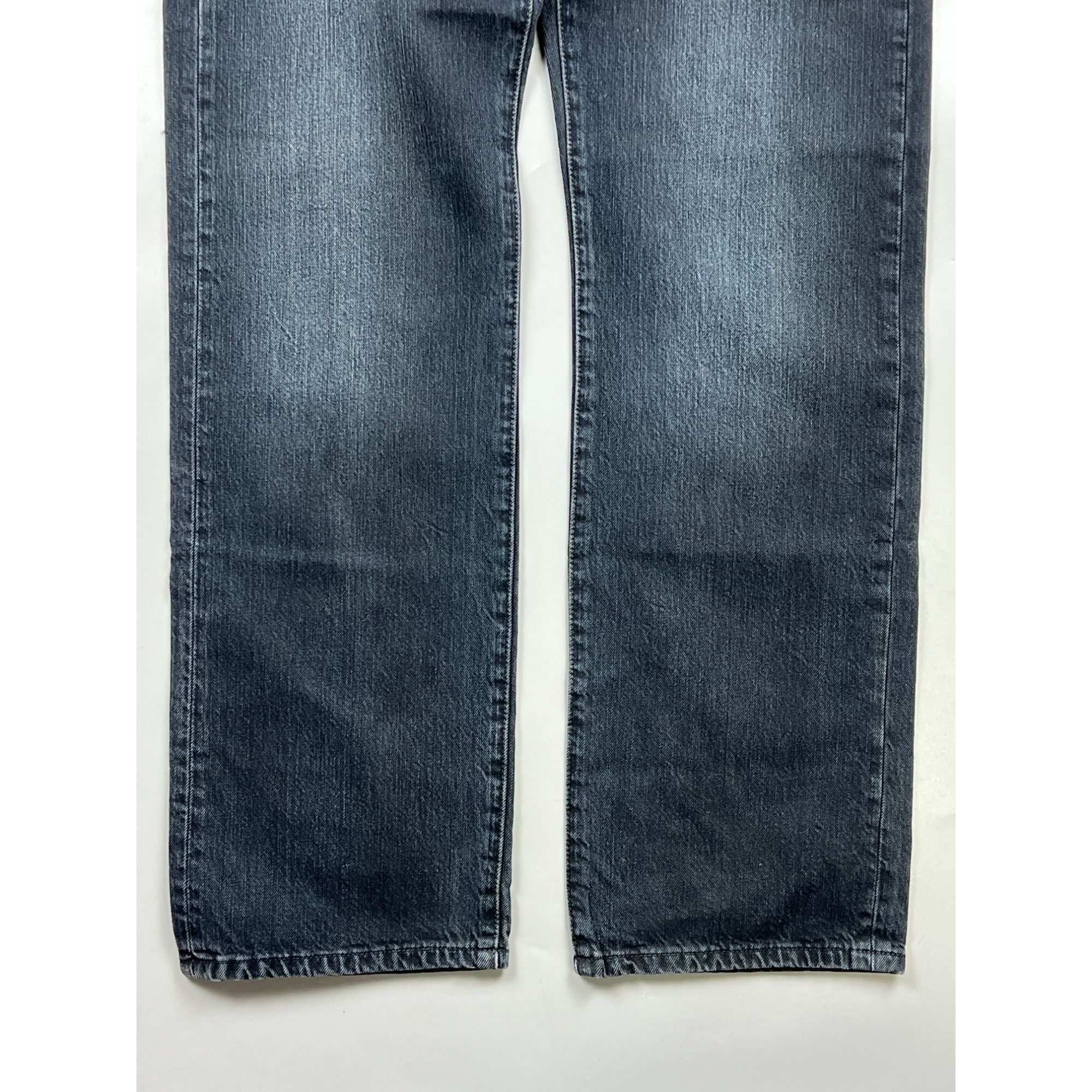 Levi's Levi’s 501 Black Denim Jeans Pants (Y0935) Size US 33 - 2 Thumbnail
