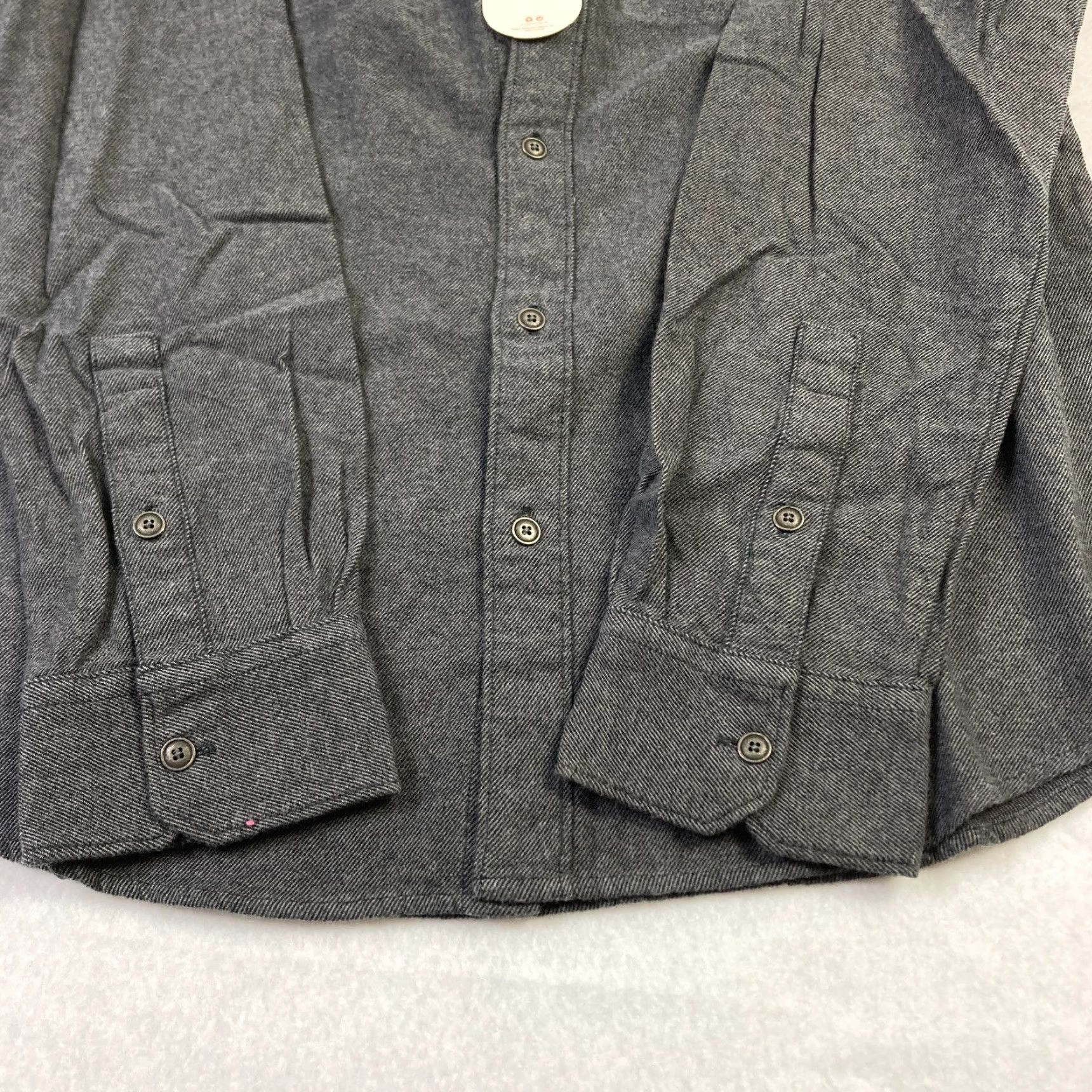 Merrell Merrell Flannel Shirt Mens Medium Charcoal Gray Long Sleeve Button Up Pockets Size US M / EU 48-50 / 2 - 2 Thumbnail