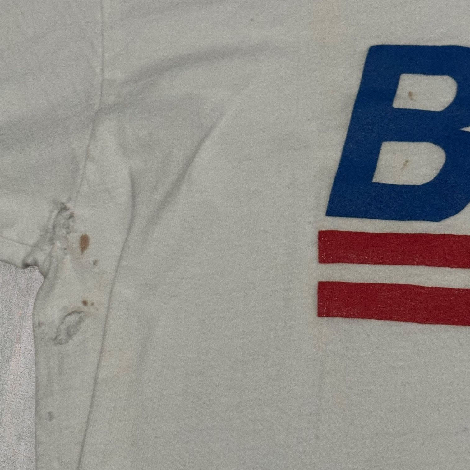 Hanes Beat up George Bush 1988 single stitch tee Size US XL / EU 56 / 4 - 3 Thumbnail