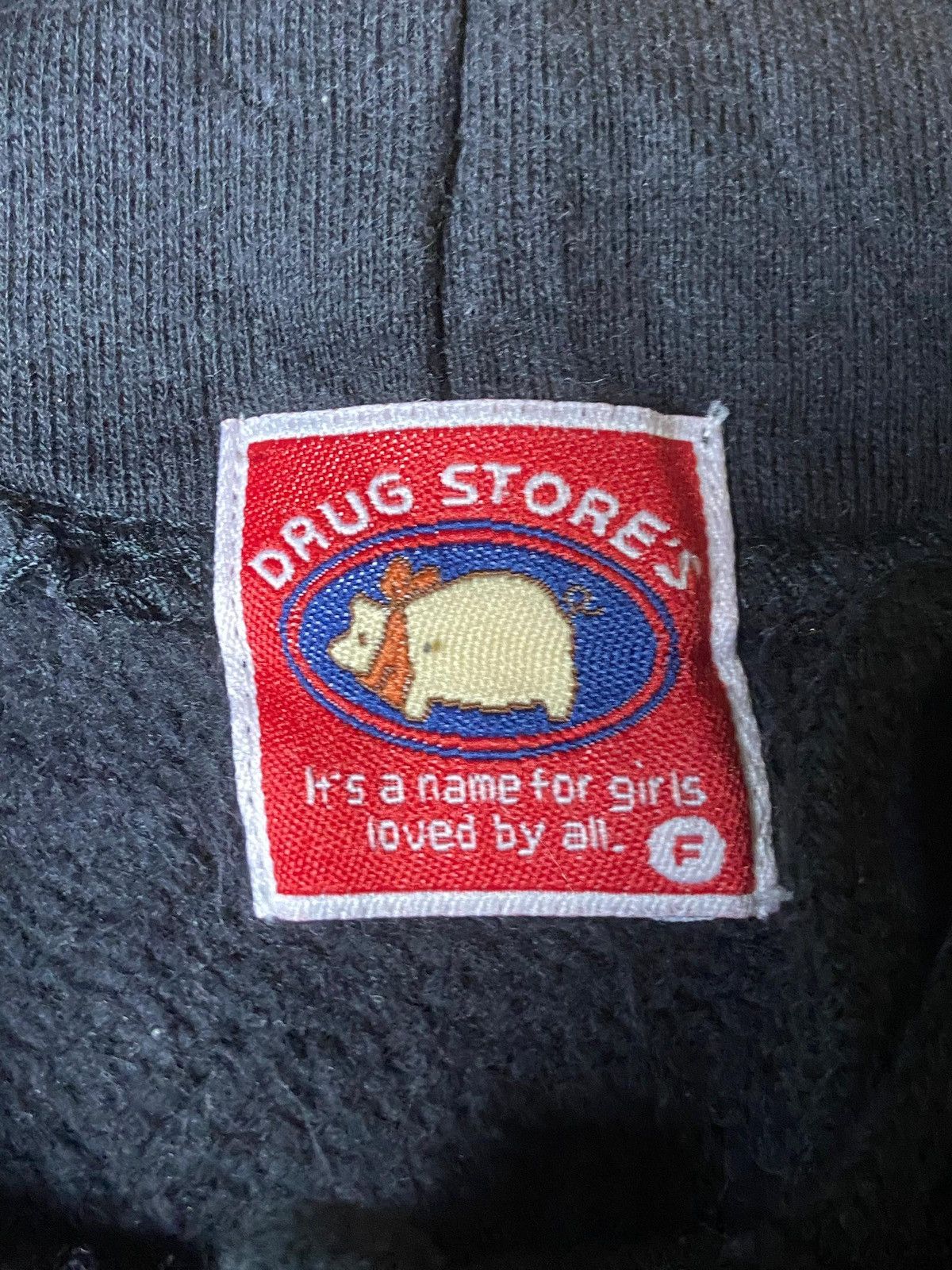 Japanese Brand × Vintage DRUGSTORE Brand Fleece Pullover Sweaters (130) Size US S / EU 44-46 / 1 - 6 Thumbnail