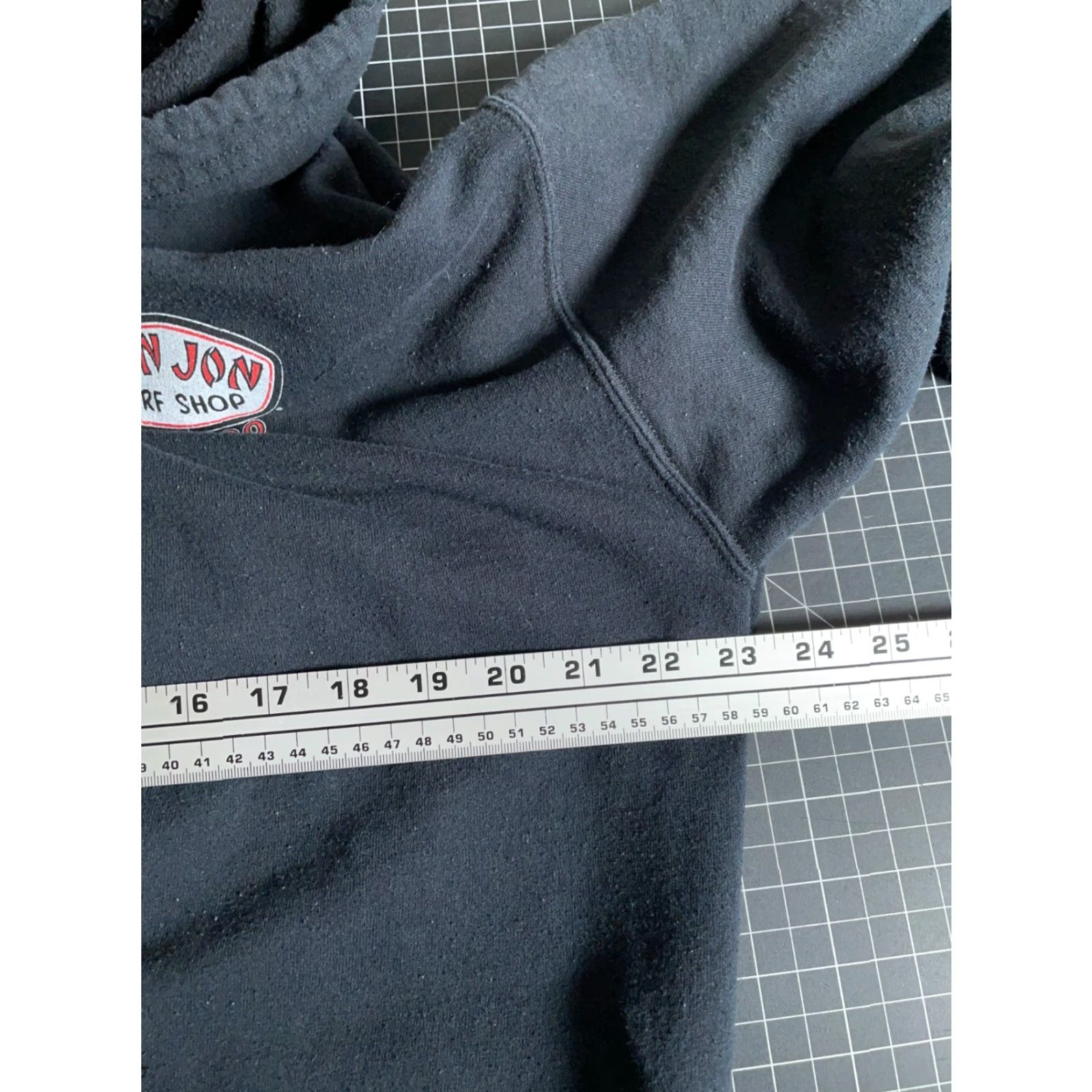 Ron Jon Surf Shop Ron Jon Surf Shop Hoodie Adult XL Black Pullover Sweatshirt Orlando Logo Size US XL / EU 56 / 4 - 5 Thumbnail
