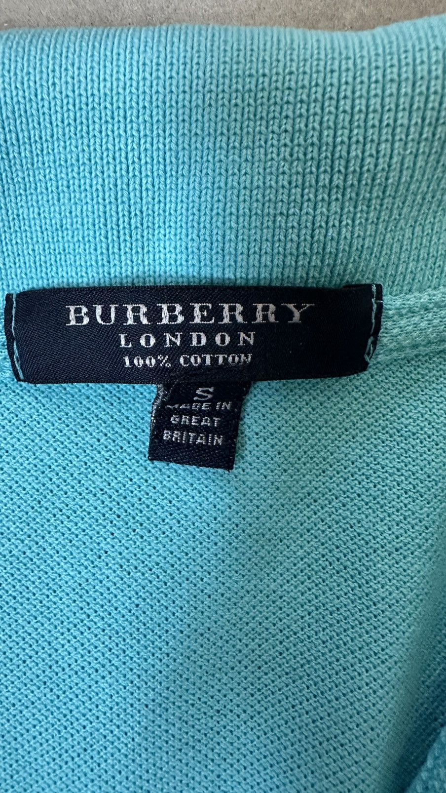 Burberry VINTAGE BURBERRY LONDON POLO TEE Size US M / EU 48-50 / 2 - 5 Thumbnail
