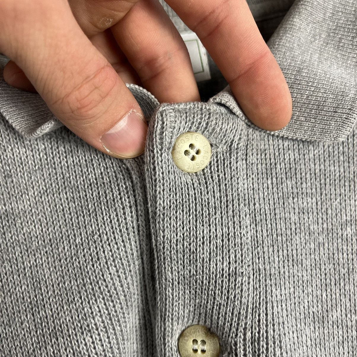 Lacoste Vintage Lacoste Knit Sweater Buttons Collared Men’s Size 5 Size US XL / EU 56 / 4 - 5 Thumbnail