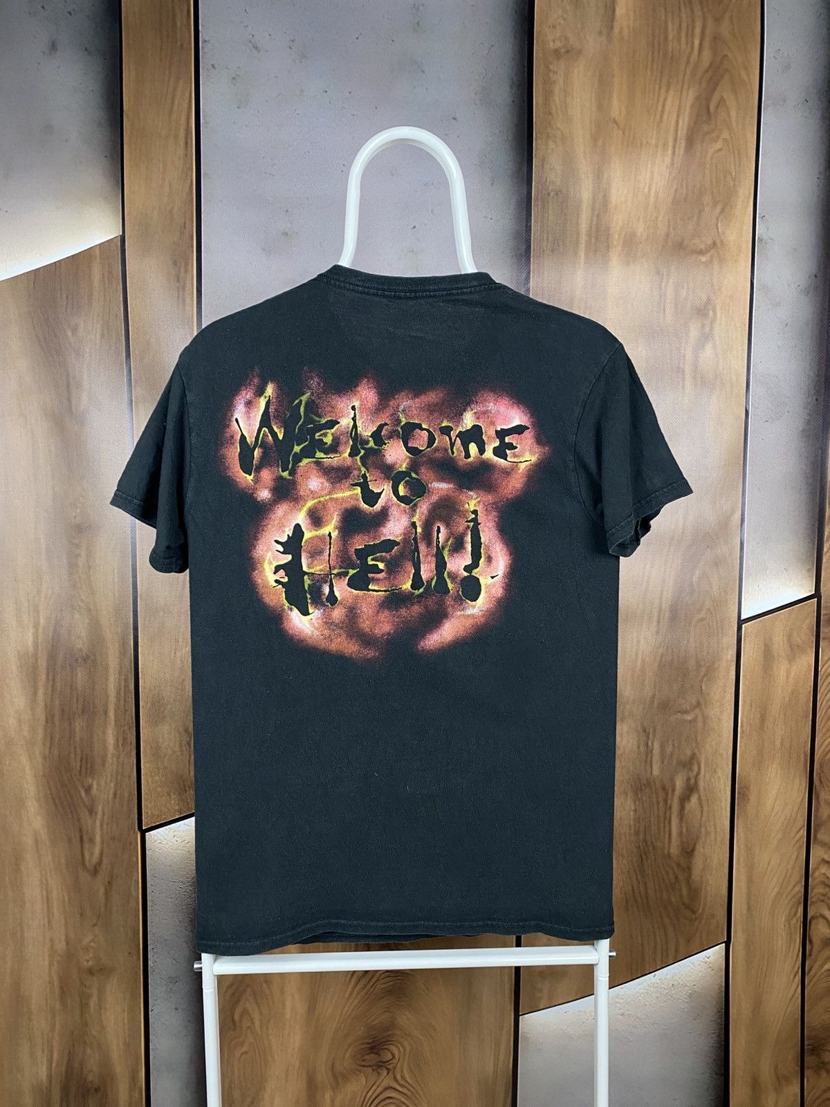 WWE 👹Vintage T-Shiry Kane Raise Some WWE WWF Wrestling VTG Tee👹 Size US XS / EU 42 / 0 - 7 Thumbnail