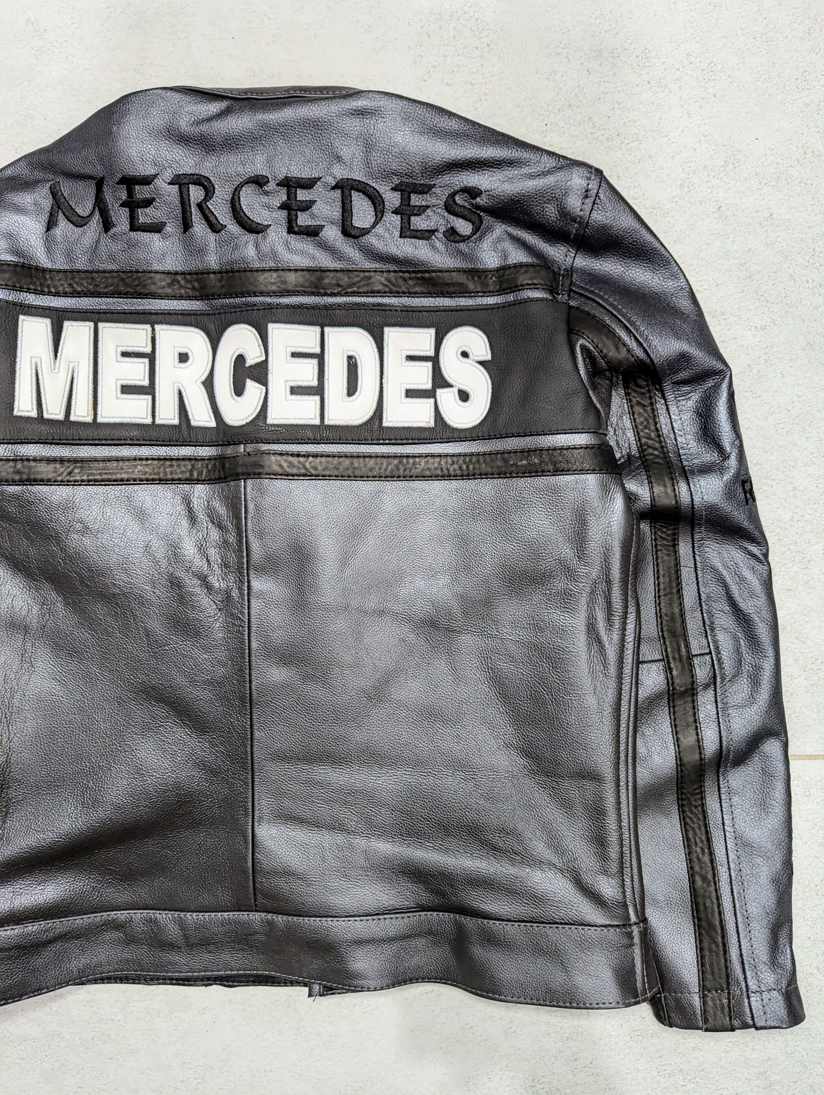 Mercedes-Benz 🔥 Mercedes 🔥 Benz LEATHER JACKET STREETWEAR Size US M / EU 48-50 / 2 - 7 Thumbnail