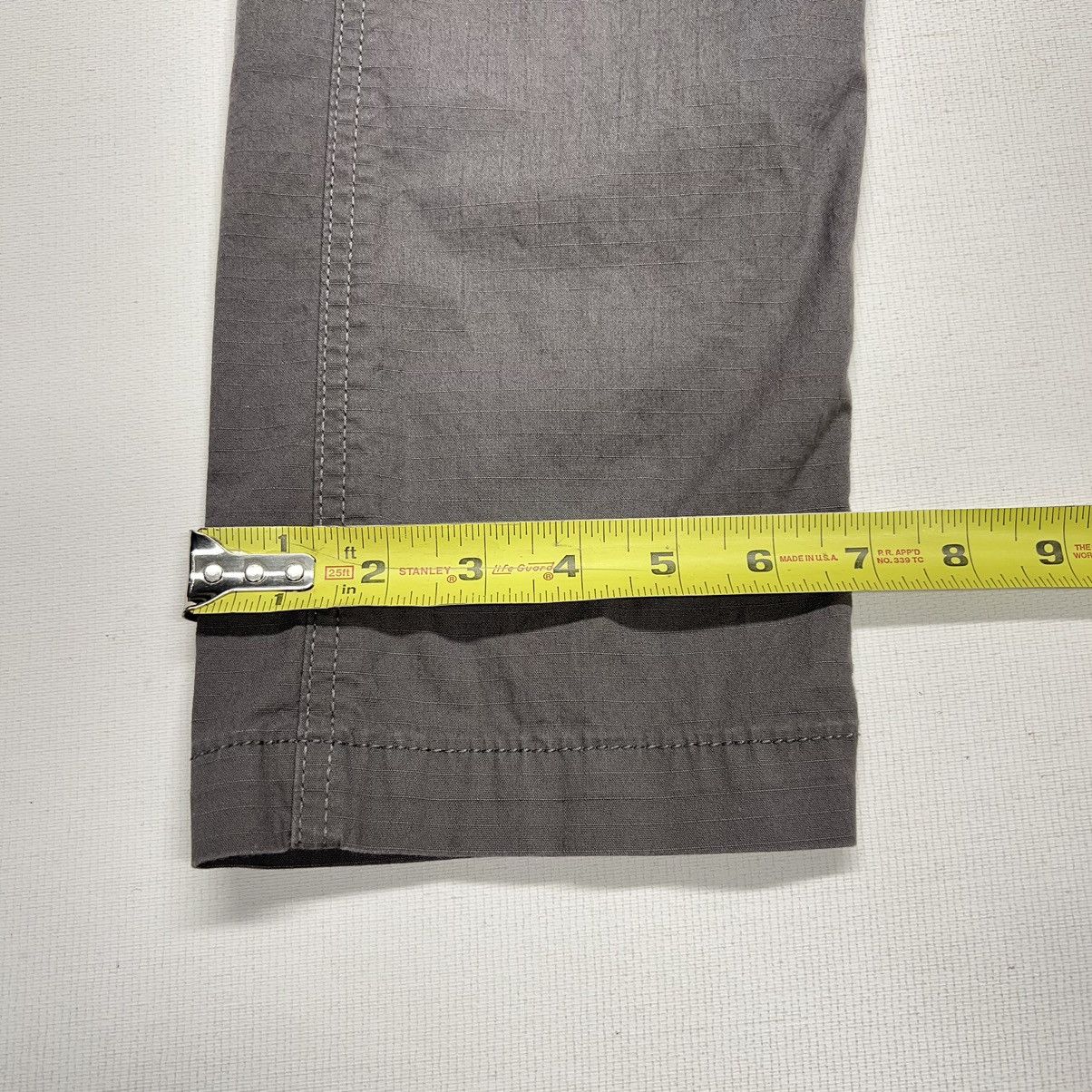 Levi's Levis Cargo Pants Grey Ripstop Straight Tactical Y2K Size US 29 - 21 Thumbnail