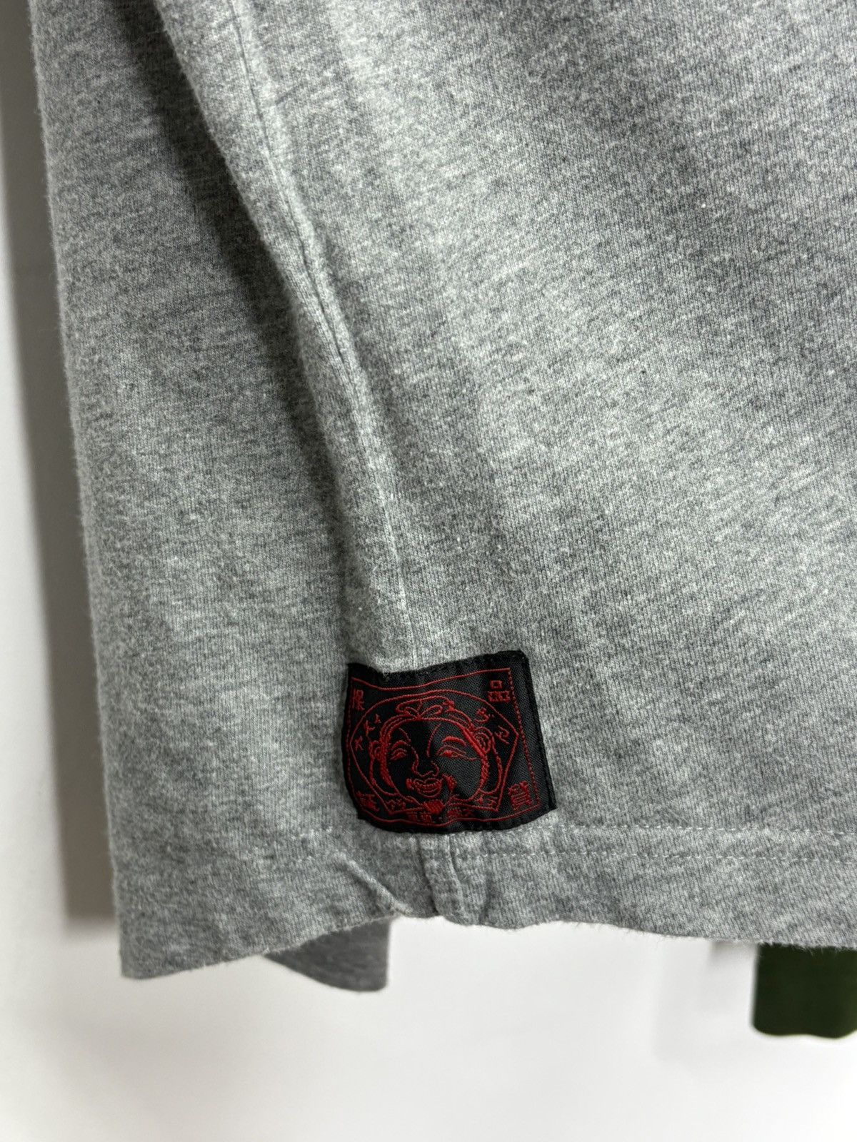 Evisu Vintage Evisu Longsleeve Green Gray Size US L / EU 52-54 / 3 - 8 Thumbnail