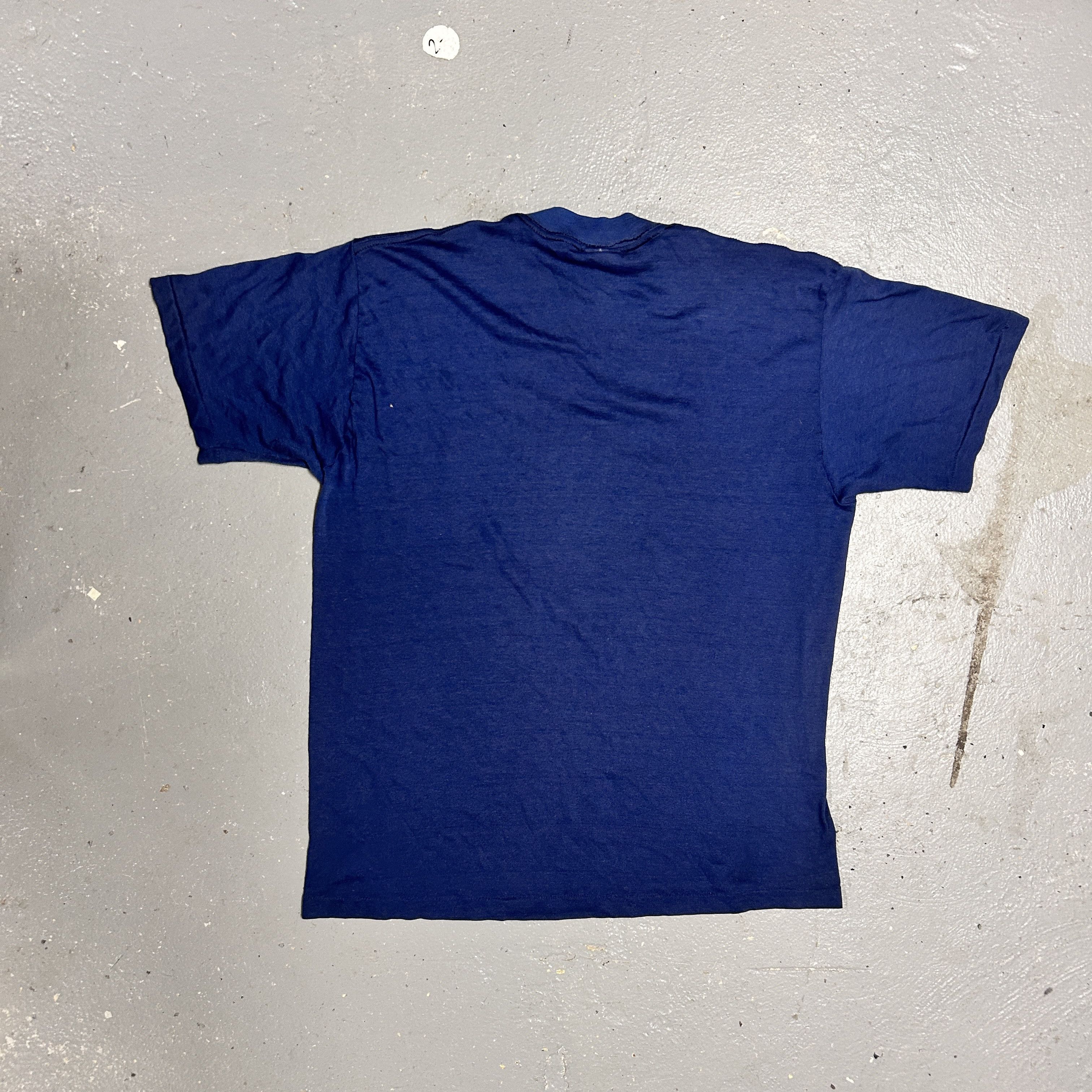 Logo 7 Vintage 1980s Detroit Tigers Single Stitch T-Shirt Size US L / EU 52-54 / 3 - 2 Thumbnail