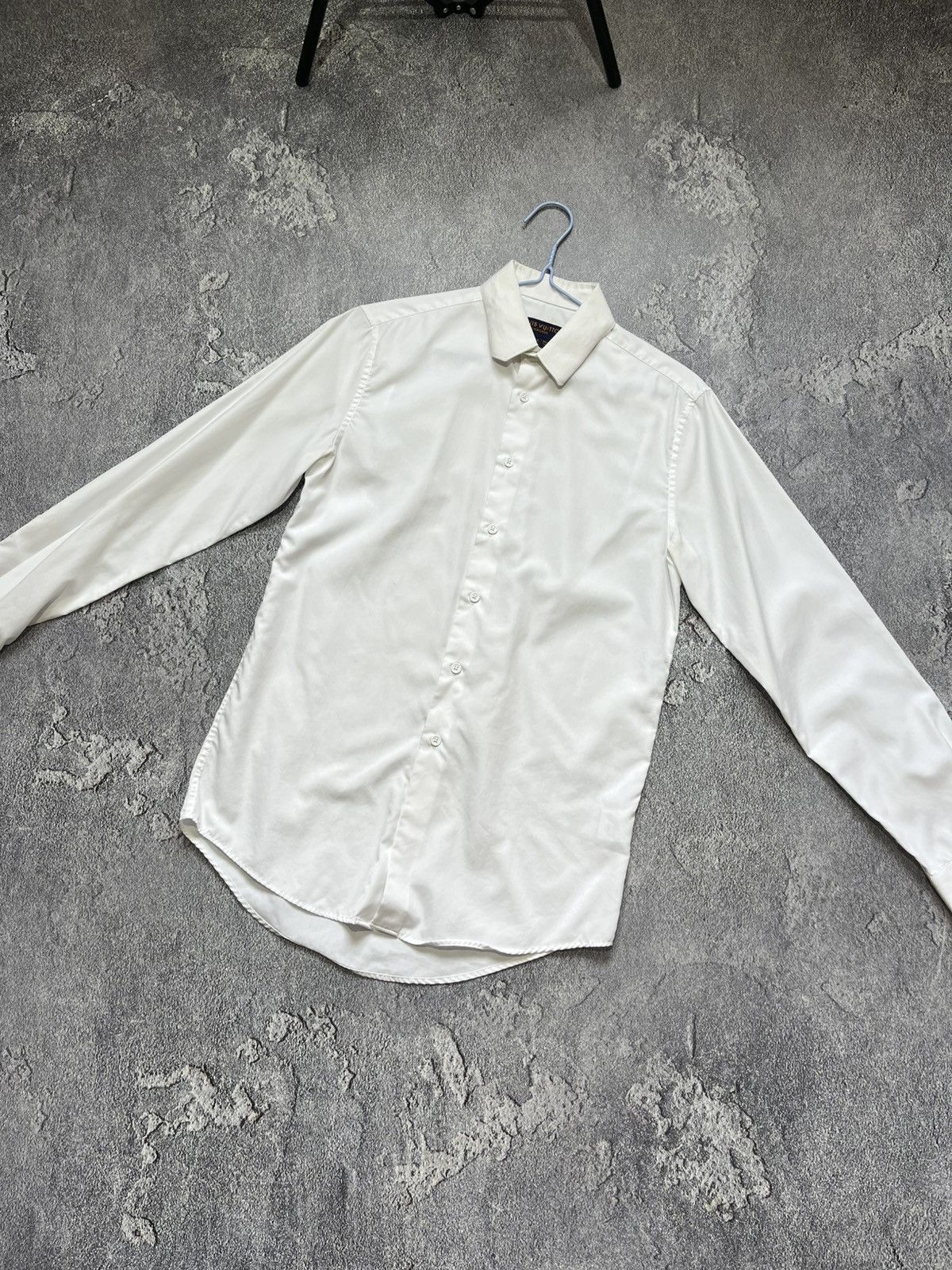 Louis Vuitton × Vintage Louis Vuitton Uniform Button Up Shirt Long Sleeve Size 36S - 2 Thumbnail