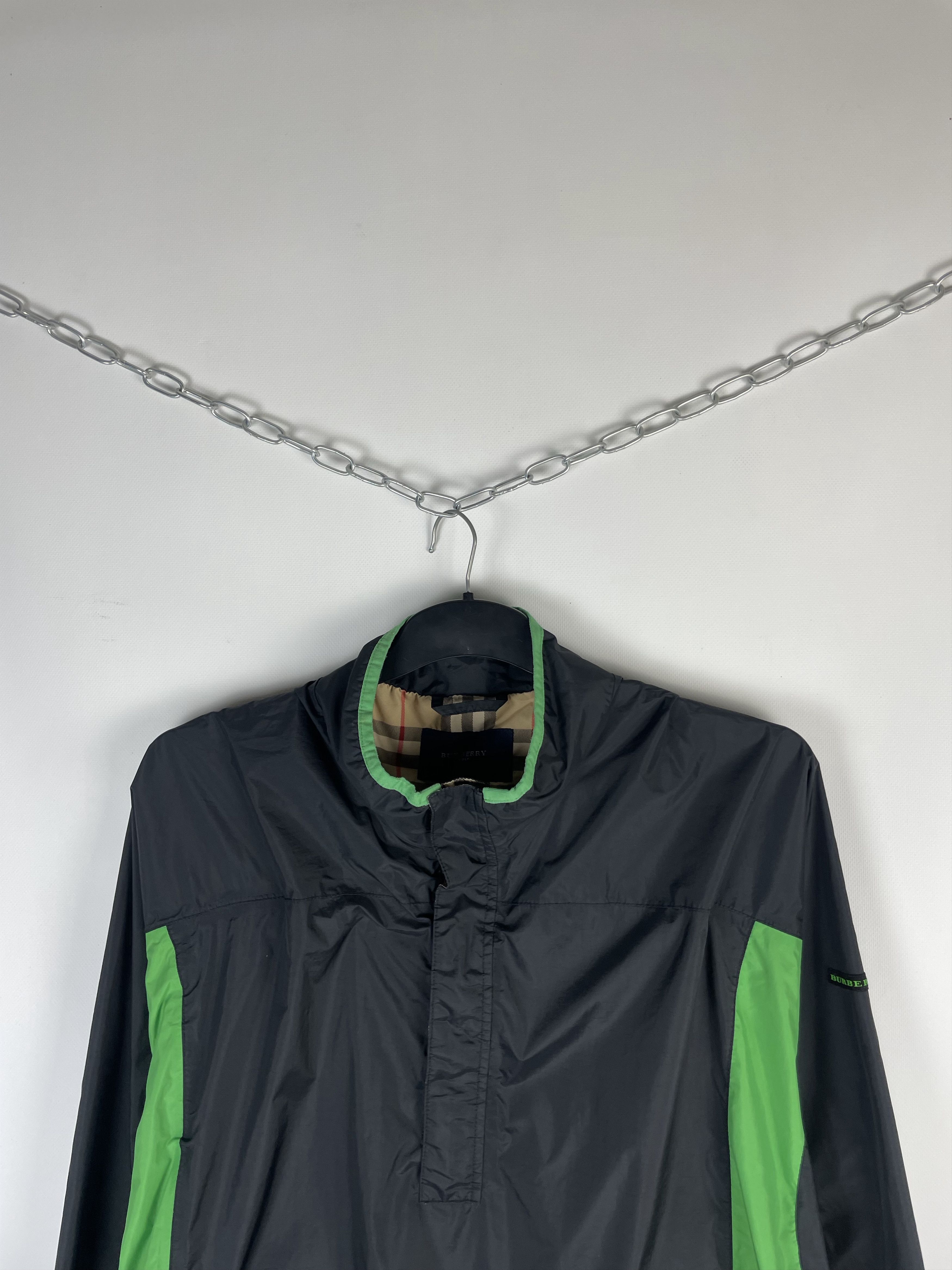 Burberry Vintage Burberry Golf Light Windbreaker Jacket Size US XL / EU 56 / 4 - 3 Thumbnail