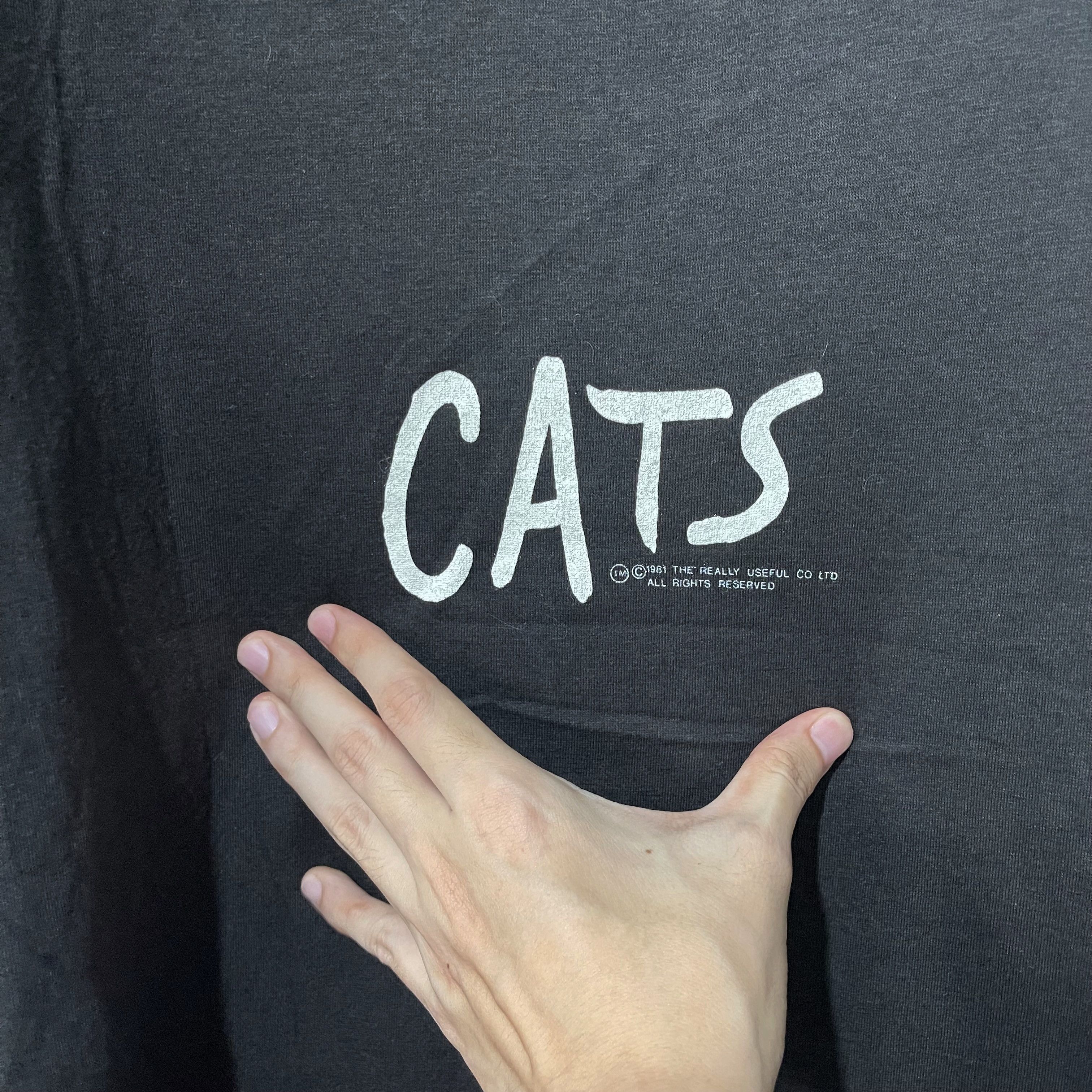 Vintage Vintage 1981 Cats Andrew Lloyd Webber Shirt Size US M / EU 48-50 / 2 - 3 Thumbnail