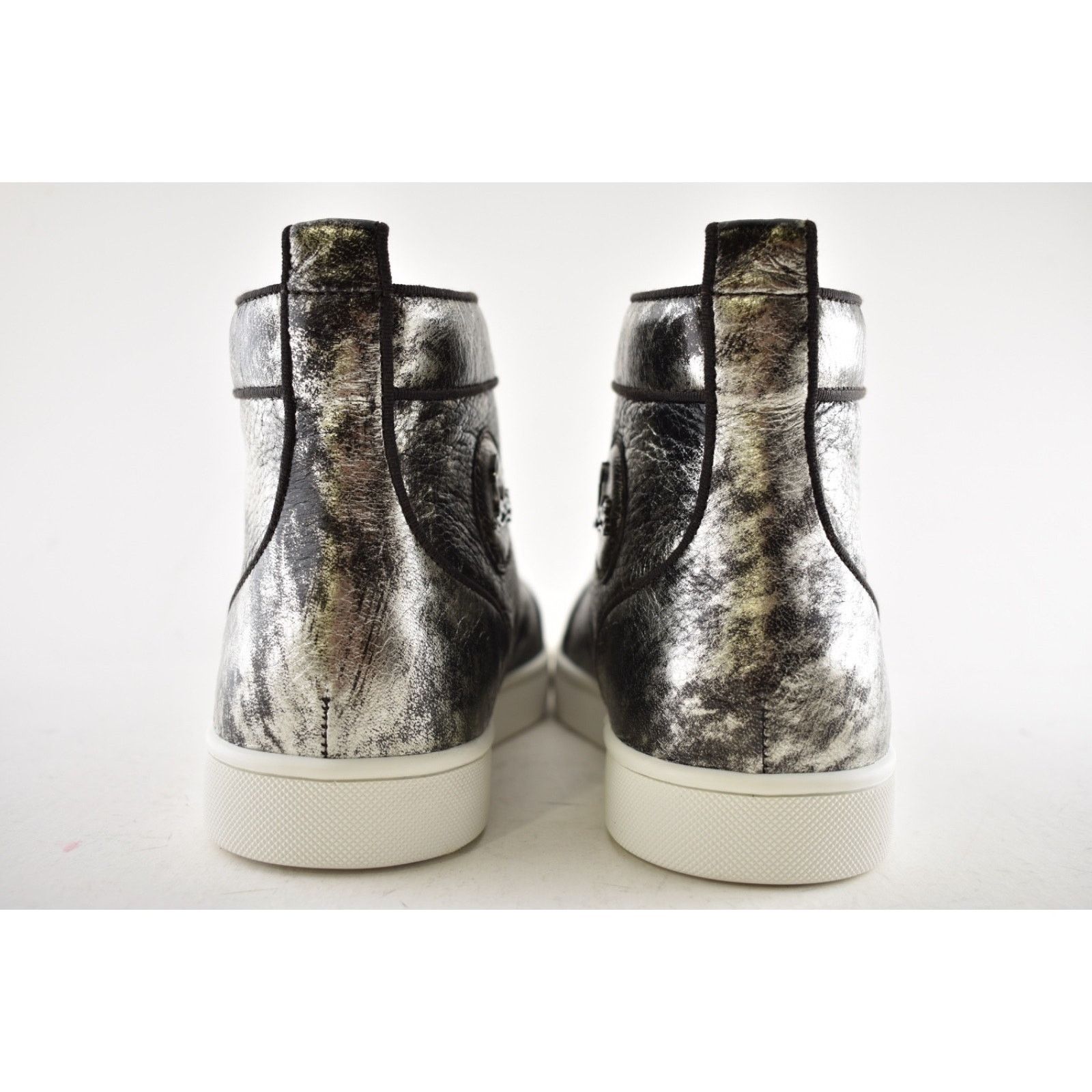 Christian Louboutin Christian Louboutin Mens Rantus Orlato Flat Silver Brown Size US 11 / EU 44 - 11 Thumbnail