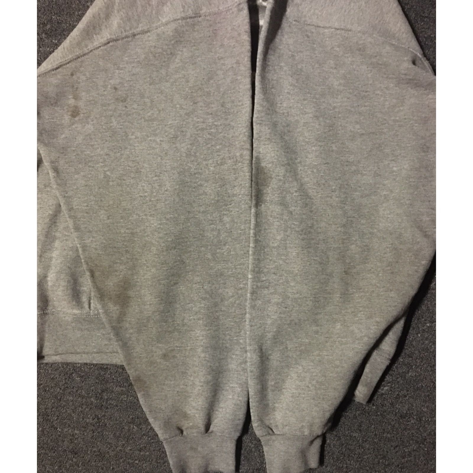 Vintage VINTAGE Outdoor Legends Deer Hunting Faded Distress Hoodie XL Gray Mens Sweatshirt Pullover 90s USA Military Grunge Hunting Theme Size US XL / EU 56 / 4 - 5 Thumbnail