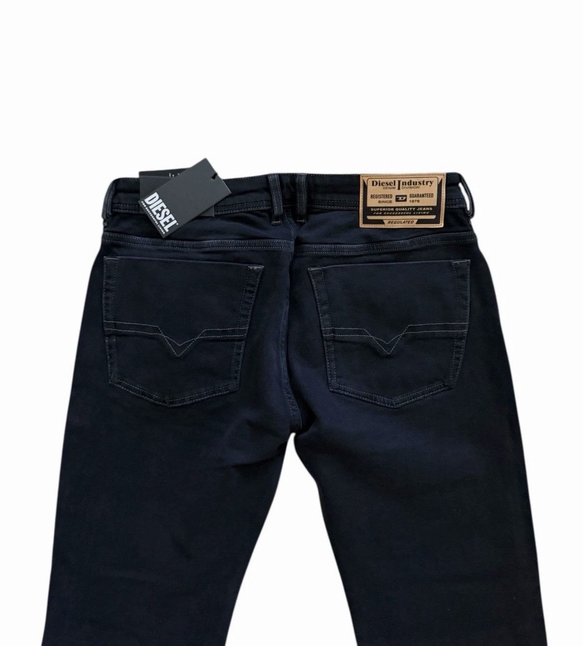 Diesel Diesel Mens Zatiny Bootcut Jeans RE064 Black Size 34/32 Size US 34 / EU 50 - 5 Thumbnail