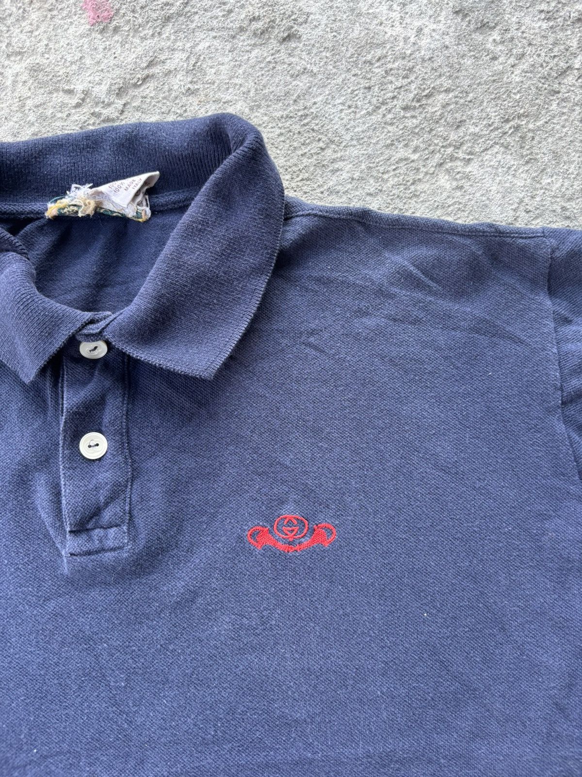 Gucci Vintage Gucci Polo Shirt Size US S / EU 44-46 / 1 - 2 Thumbnail