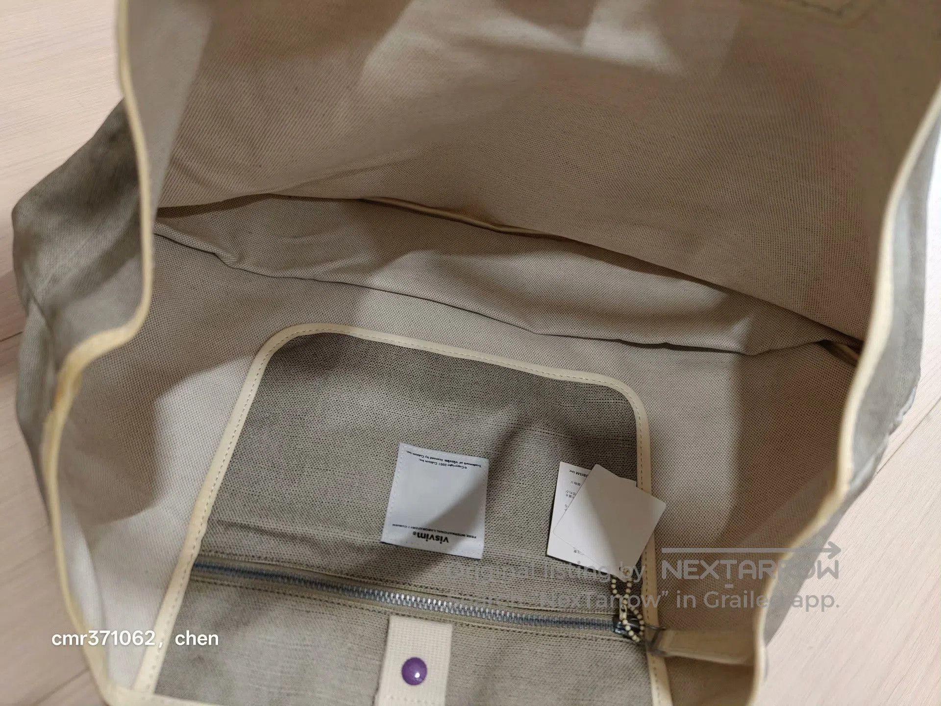 Visvim visvim coated canvas tote bag. Size ONE SIZE - 7 Thumbnail
