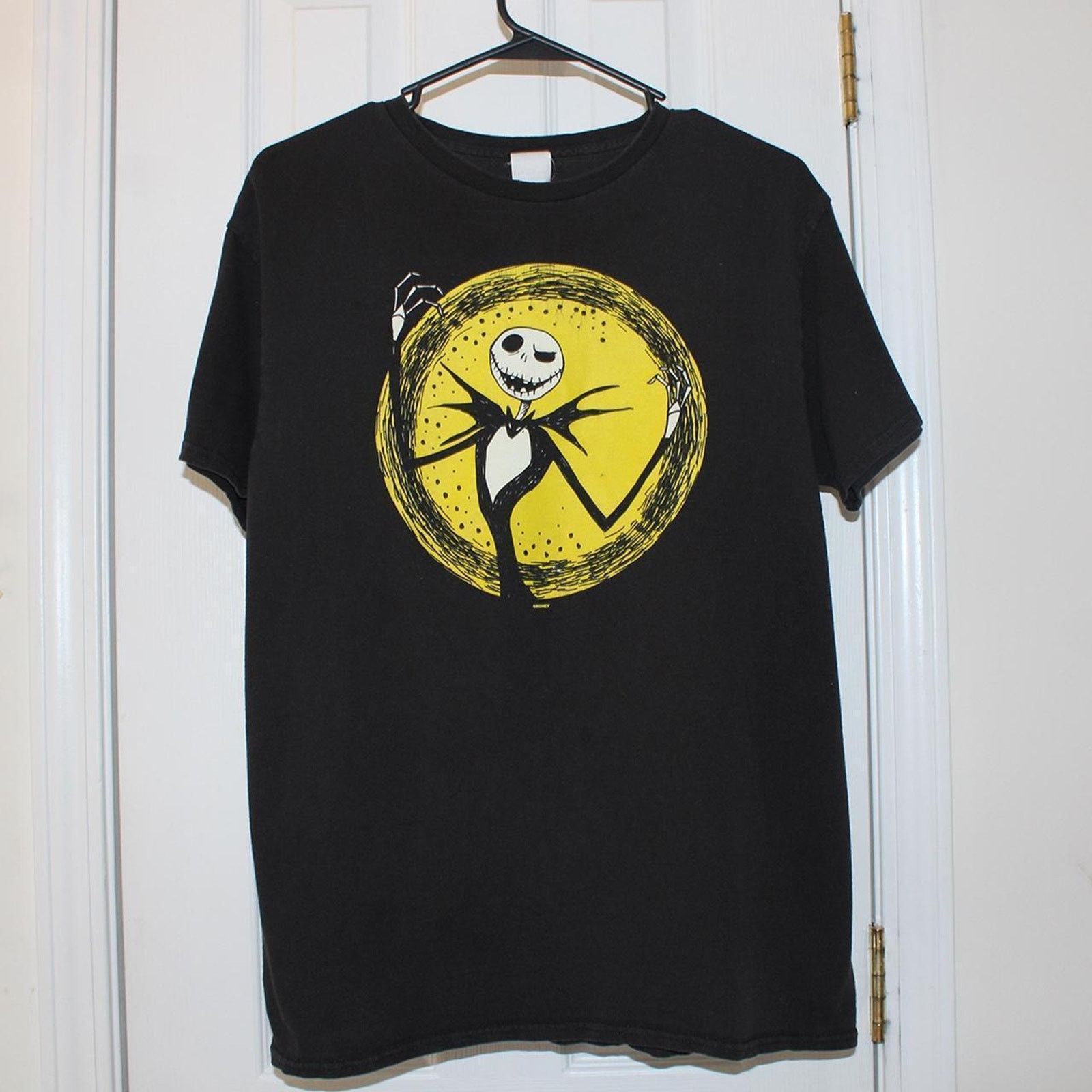 Disney Vintage 2000's Disney Jack Skeleton Vintage Graphic Tee Size M / US 6-8 / IT 42-44 - 5 Thumbnail