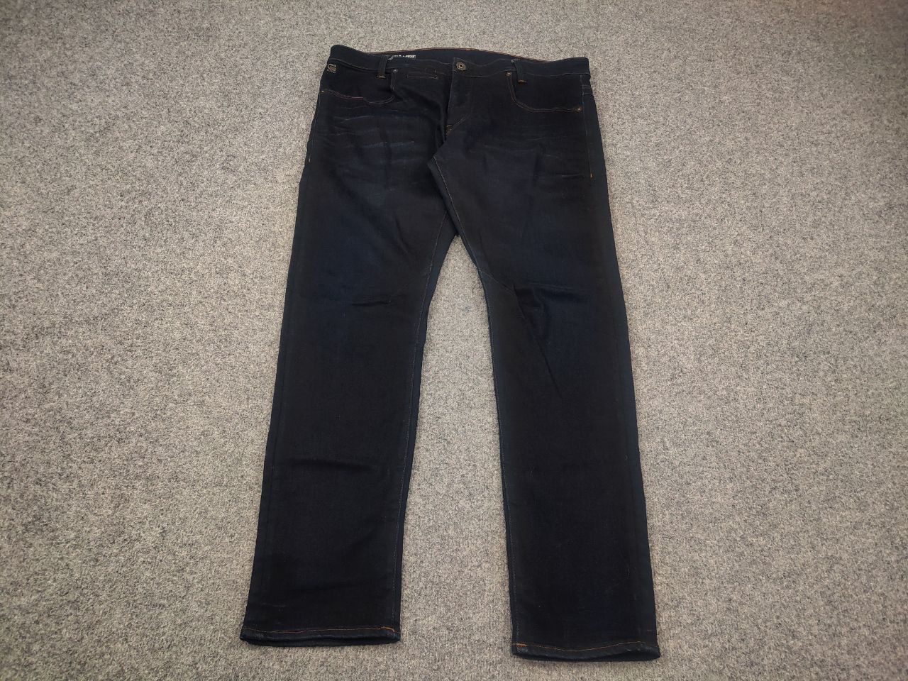 G-Star G Star d-staq slim Dark Wax Black Denim jeans Vintage LGB Size US 36 / EU 52 - 6 Thumbnail
