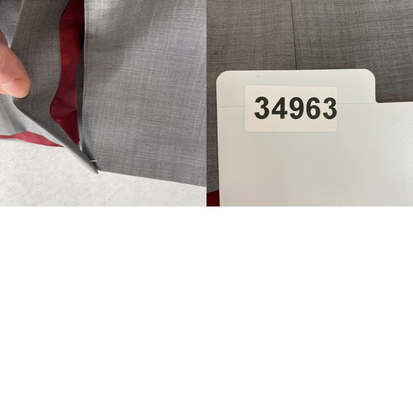 Vintage INDOCHINO Yaletown 46 Sport Coat Blazer Jacket Mens 38 Gray Wool Mohair Luxury Blazer Mens 38 Gray Wool Mohair Luxury Size 38R - 10 Thumbnail