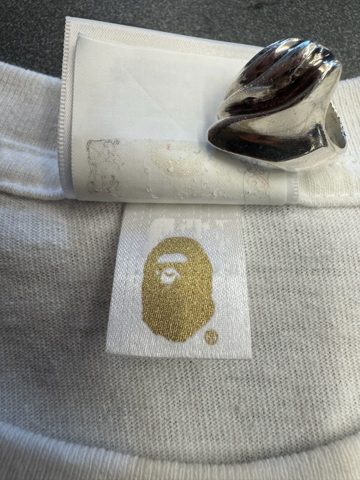 Bape SS21 Bape Kid Cudi College Moon Man Tee Size US L / EU 52-54 / 3 - 6 Thumbnail