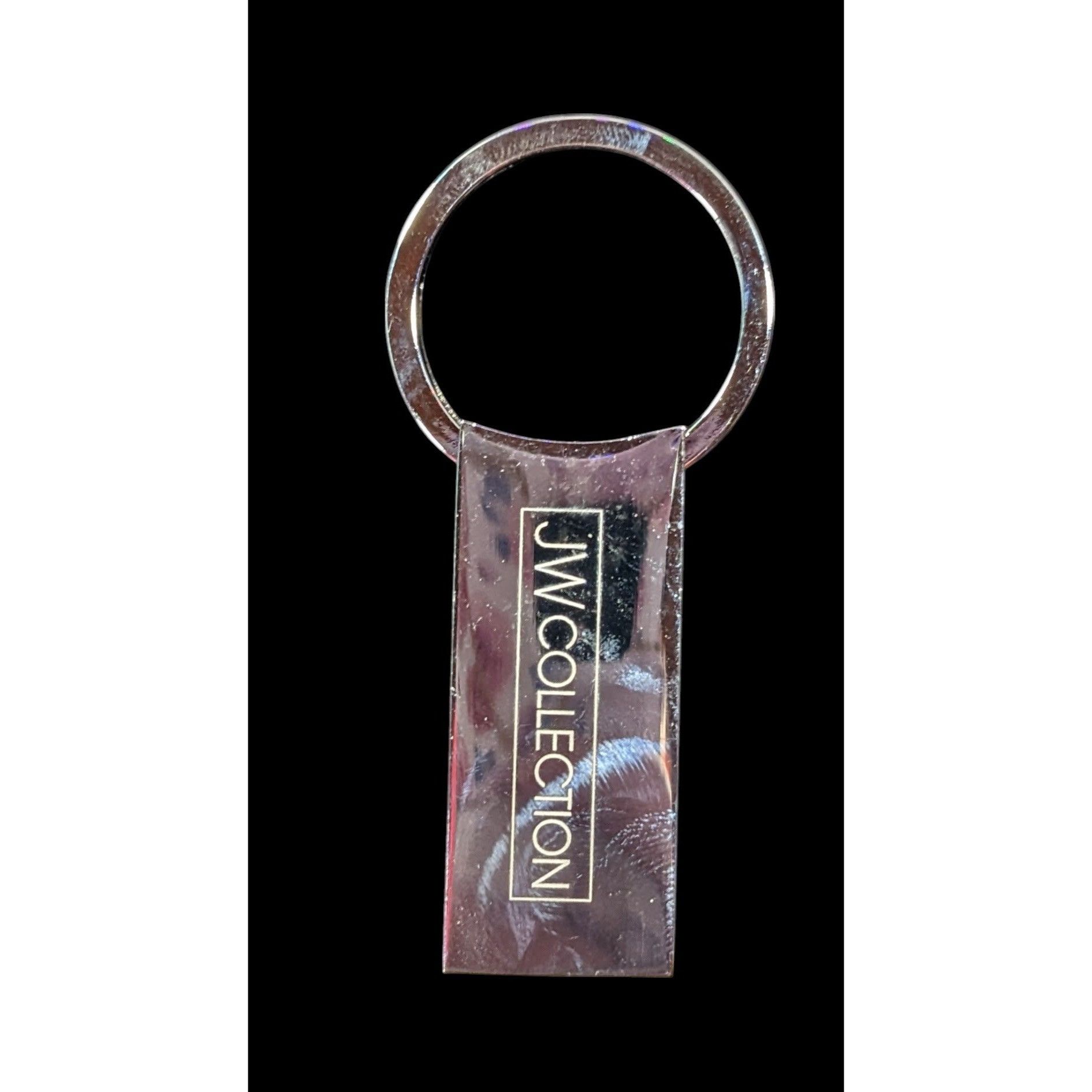 Other JW Collection Sleek Bright Silver Tone Keychain Size ONE SIZE - 1 Thumbnail