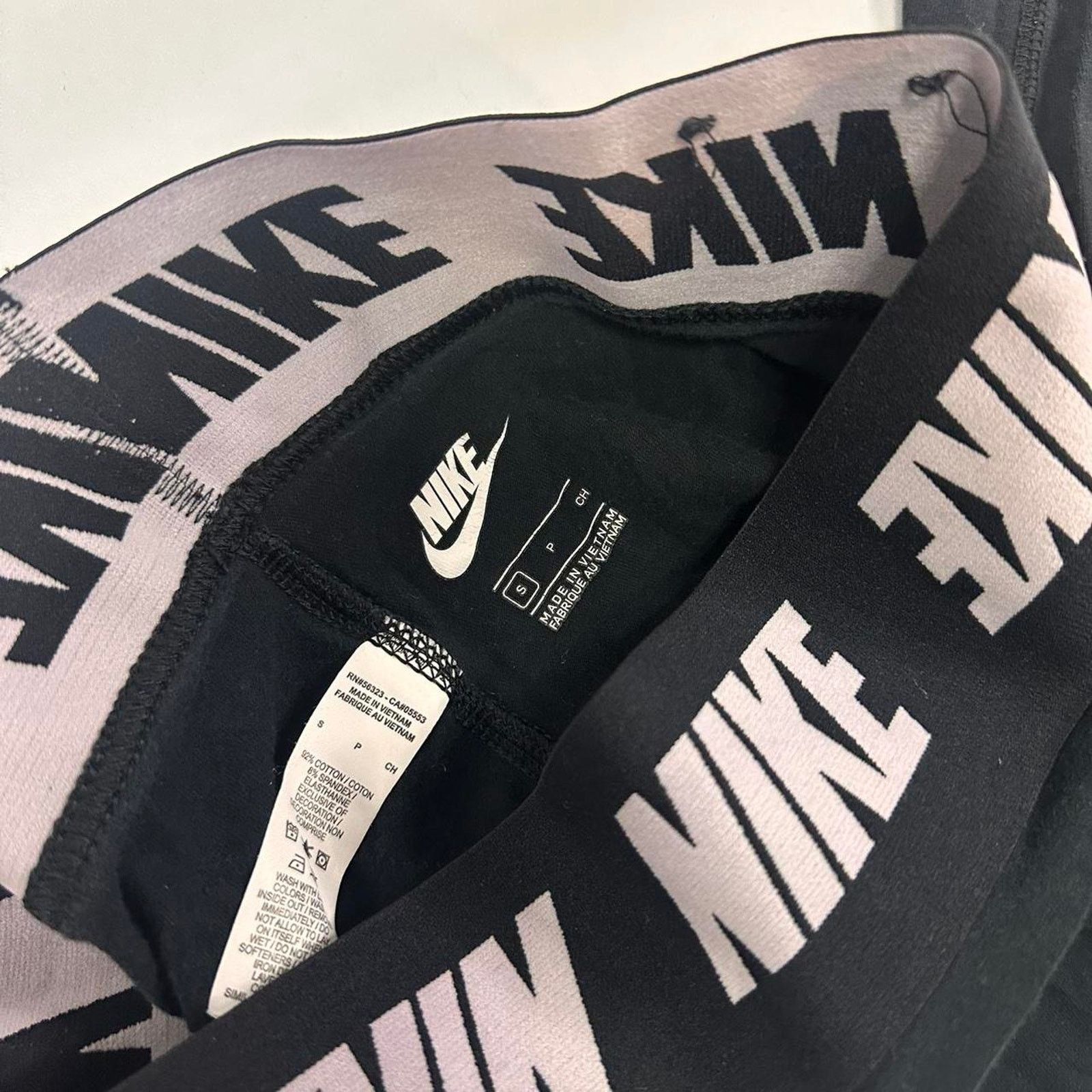 Nike Nike Logo Banded Leggings Size Small Size 27" / US 4 / IT 40 - 3 Thumbnail