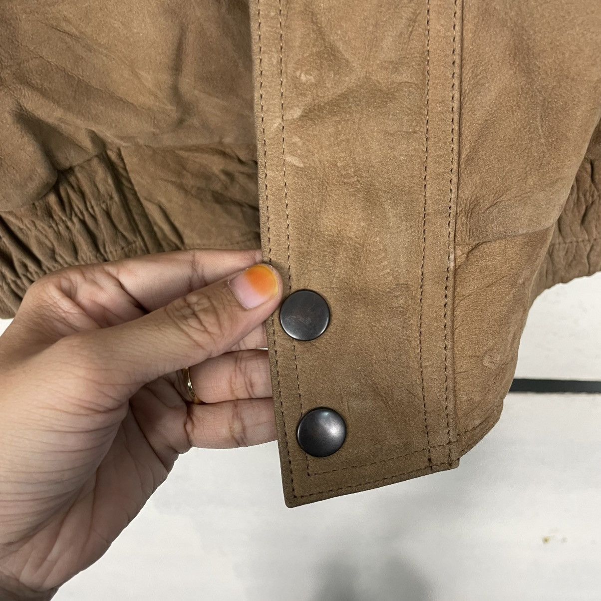 Japanese Brand Japanese Brand Men's Robo Motorcycle Leather Jacket Size US M / EU 48-50 / 2 - 14 Thumbnail