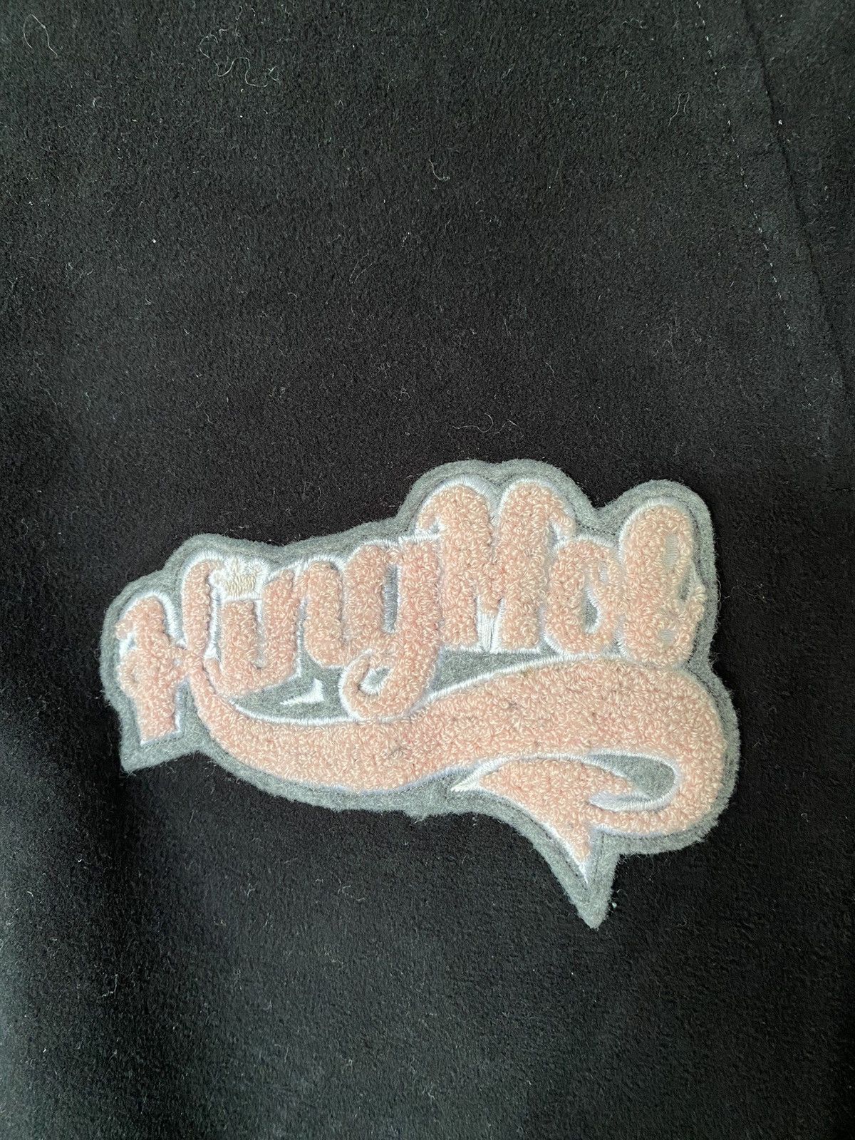 1990s KING MOB Punk Label Japan Embroidered Bat padded