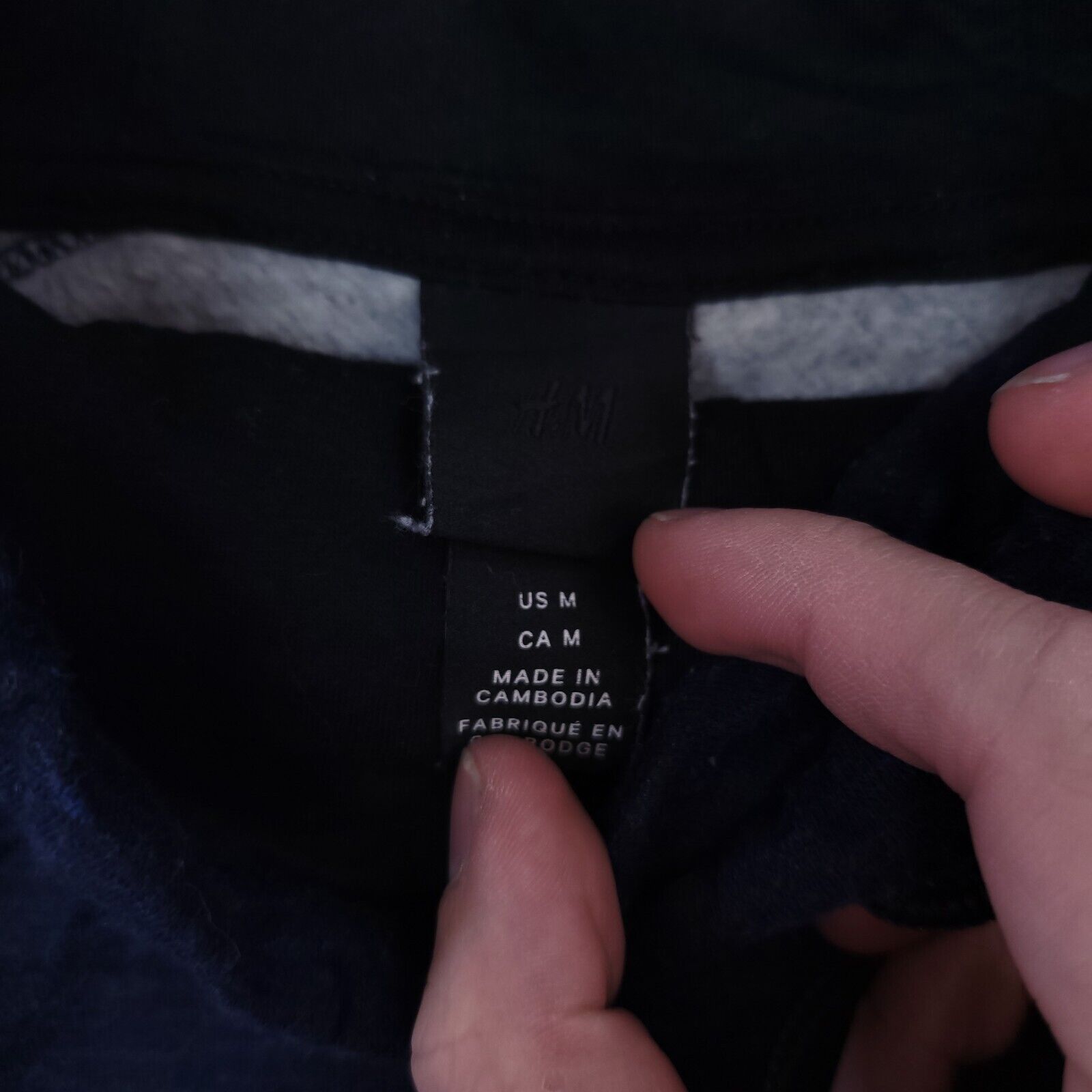 H&M H&M Casual Pullover Sweatshirt Mens Size Medium M Blue Size US M / EU 48-50 / 2 - 3 Thumbnail