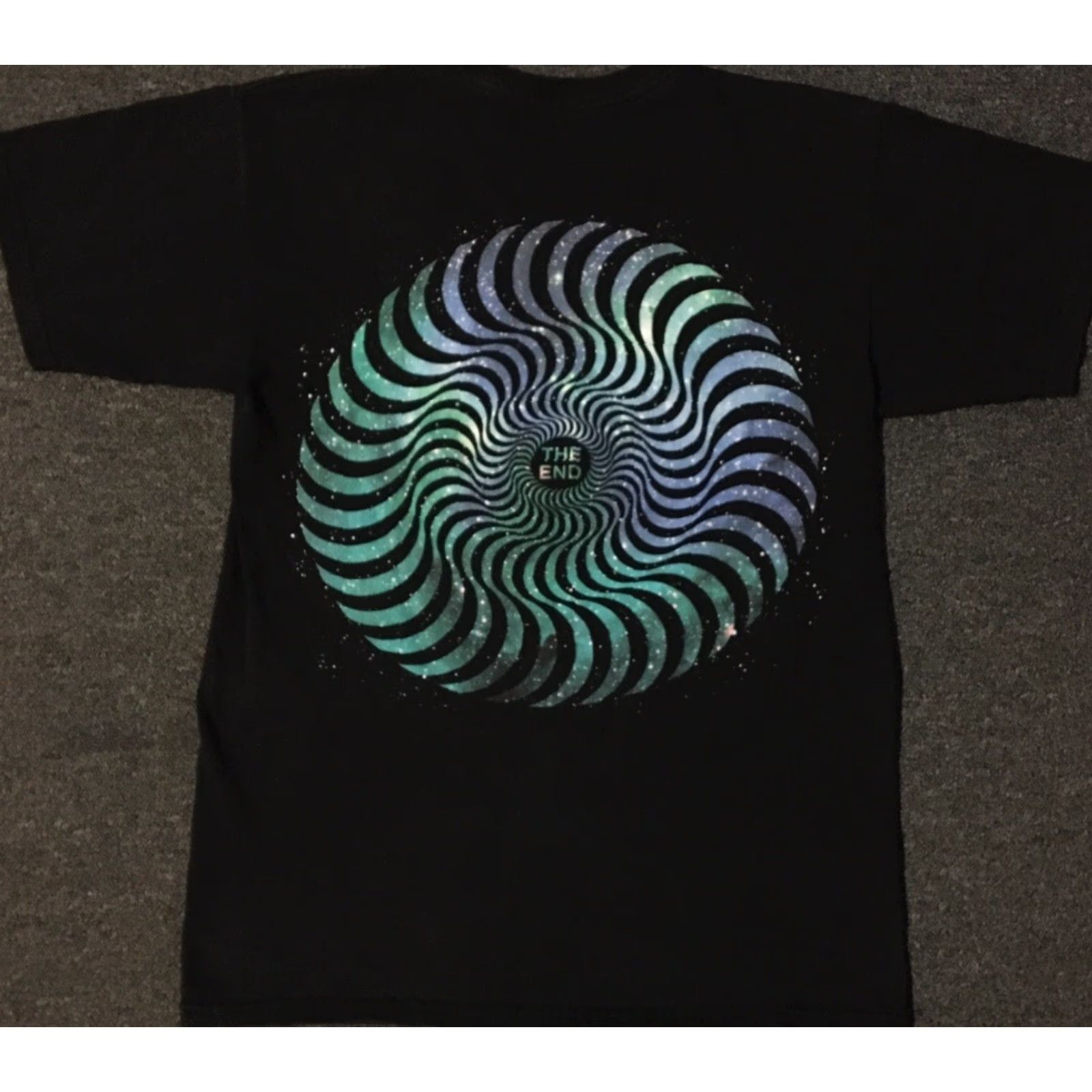 Thrasher VINTAGE Spitfire Wheels Faded Space Shirt Thrasher M Black Skateboarding Grunge 90s Y2K Mens Shirt Size US M / EU 48-50 / 2 - 2 Thumbnail