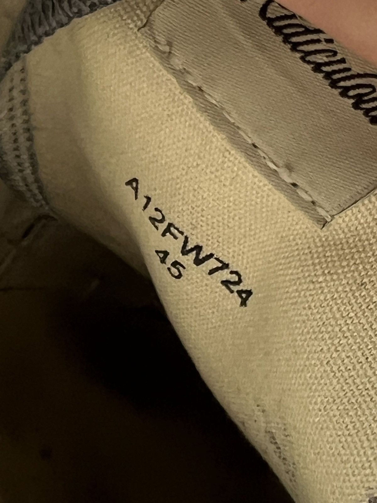 Maison MIHARA YASUHIRO Maison Mihara Yasuhiro Hank Sneaker Size US 12 / EU 45 - 8 Thumbnail