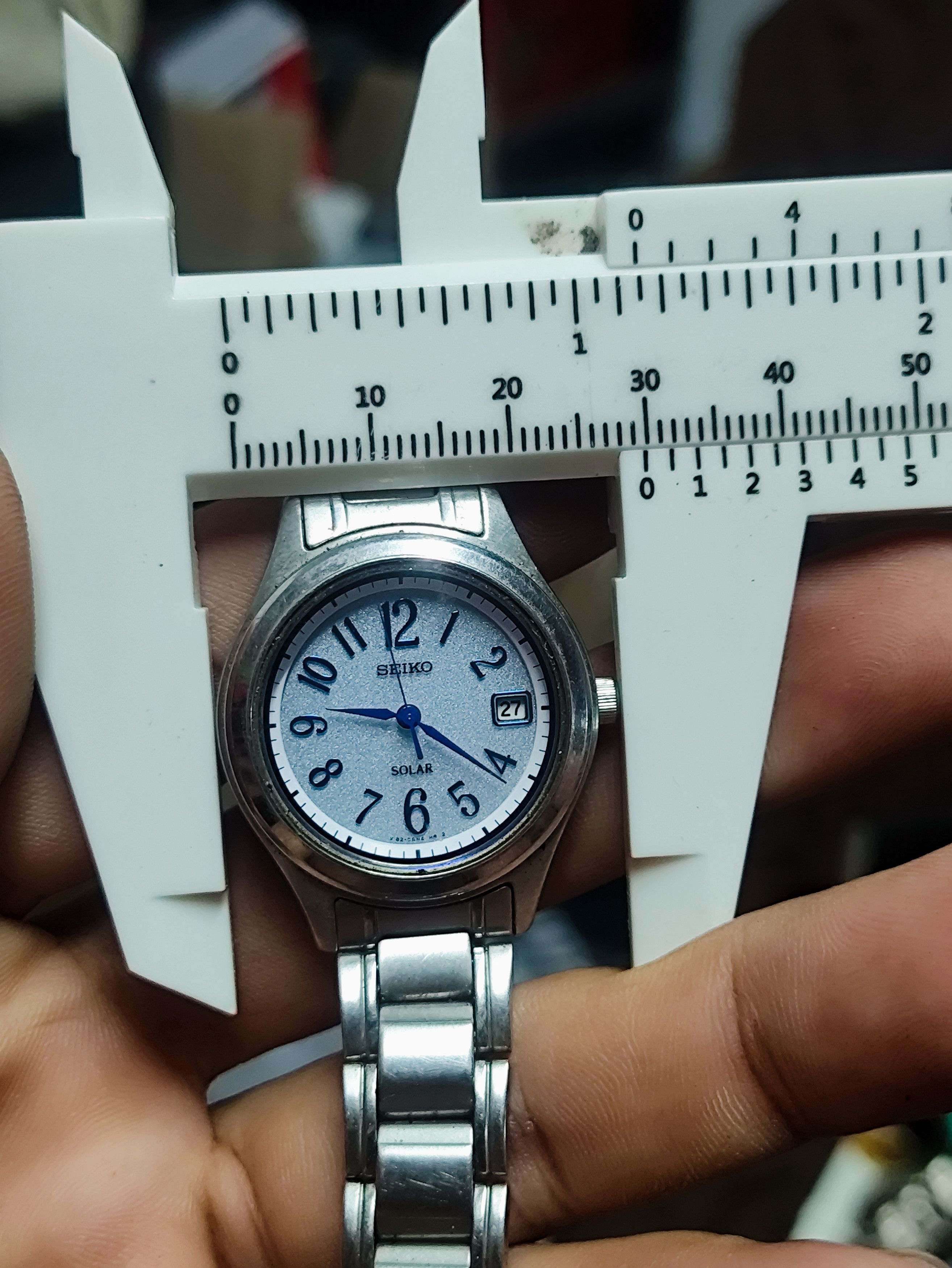 Japanese Brand × Seiko Seiko Solar Watch Good function (Need replace battery) Size ONE SIZE - 4 Thumbnail