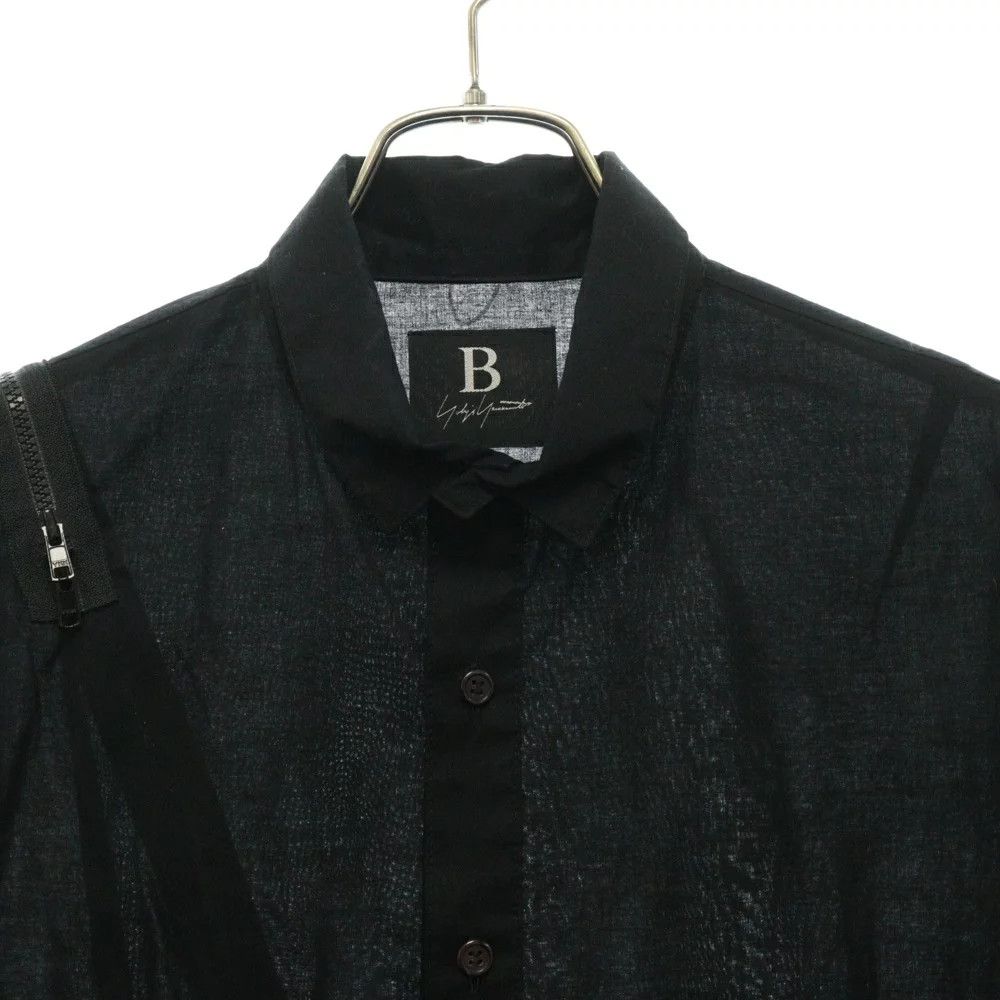 Yohji Yamamoto B Yohji Yamamoto 18SS long shirt with zipper Size US S / EU 44-46 / 1 - 3 Thumbnail
