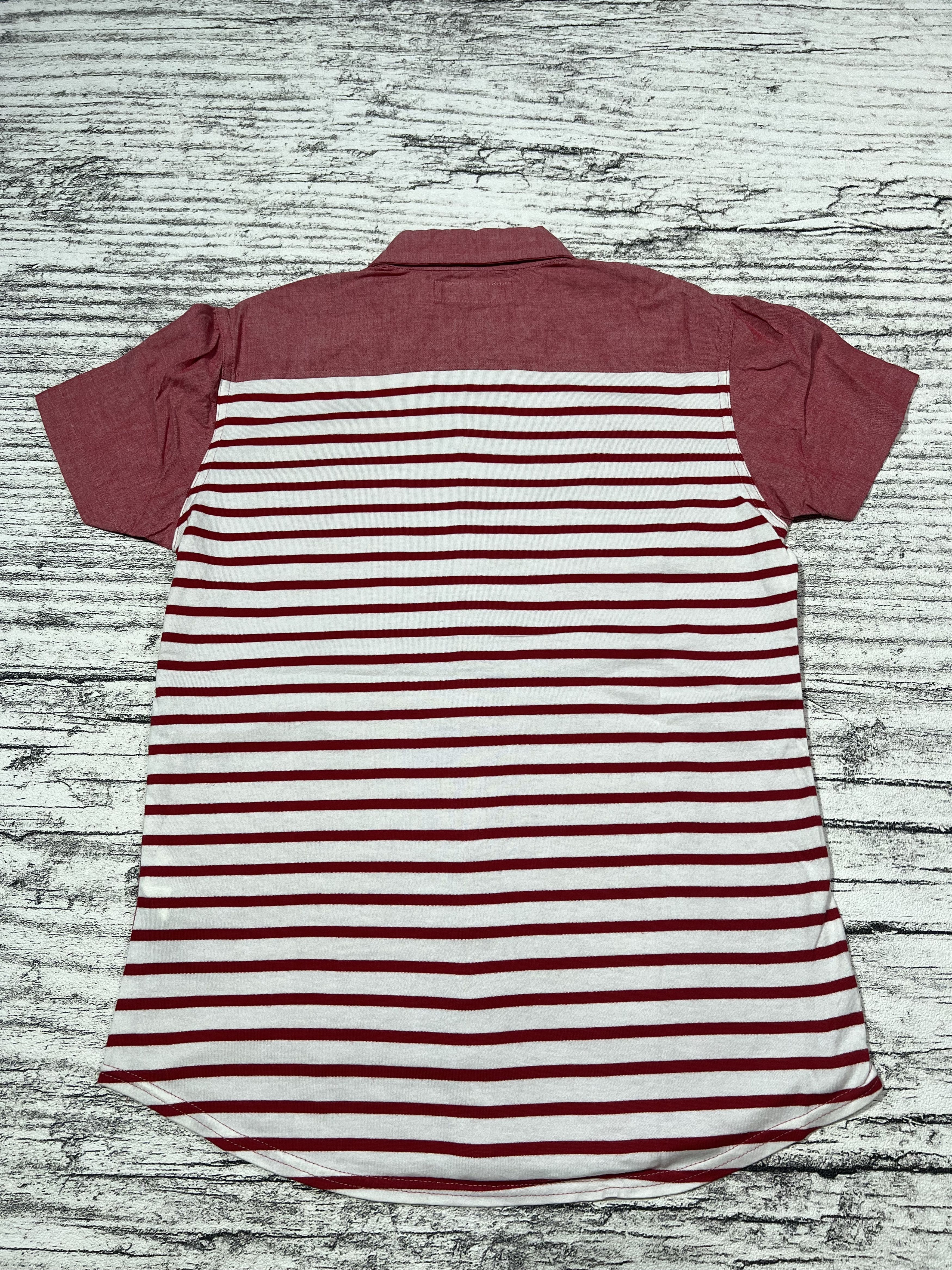 Vanquish 2000s Archival Vanquish Stripe Knit Hybrid Shirt Size US S / EU 44-46 / 1 - 6 Thumbnail
