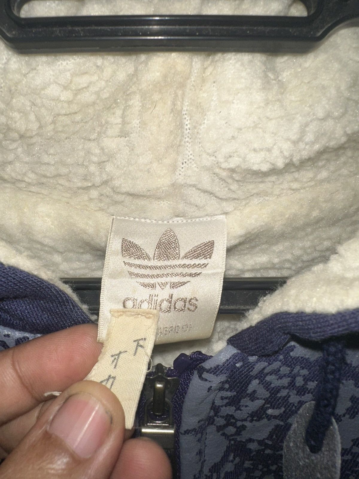 Adidas Vintage 90s Adidas Trefoil Big Logo All Over Printed Hoodie Size US XL / EU 56 / 4 - 3 Thumbnail